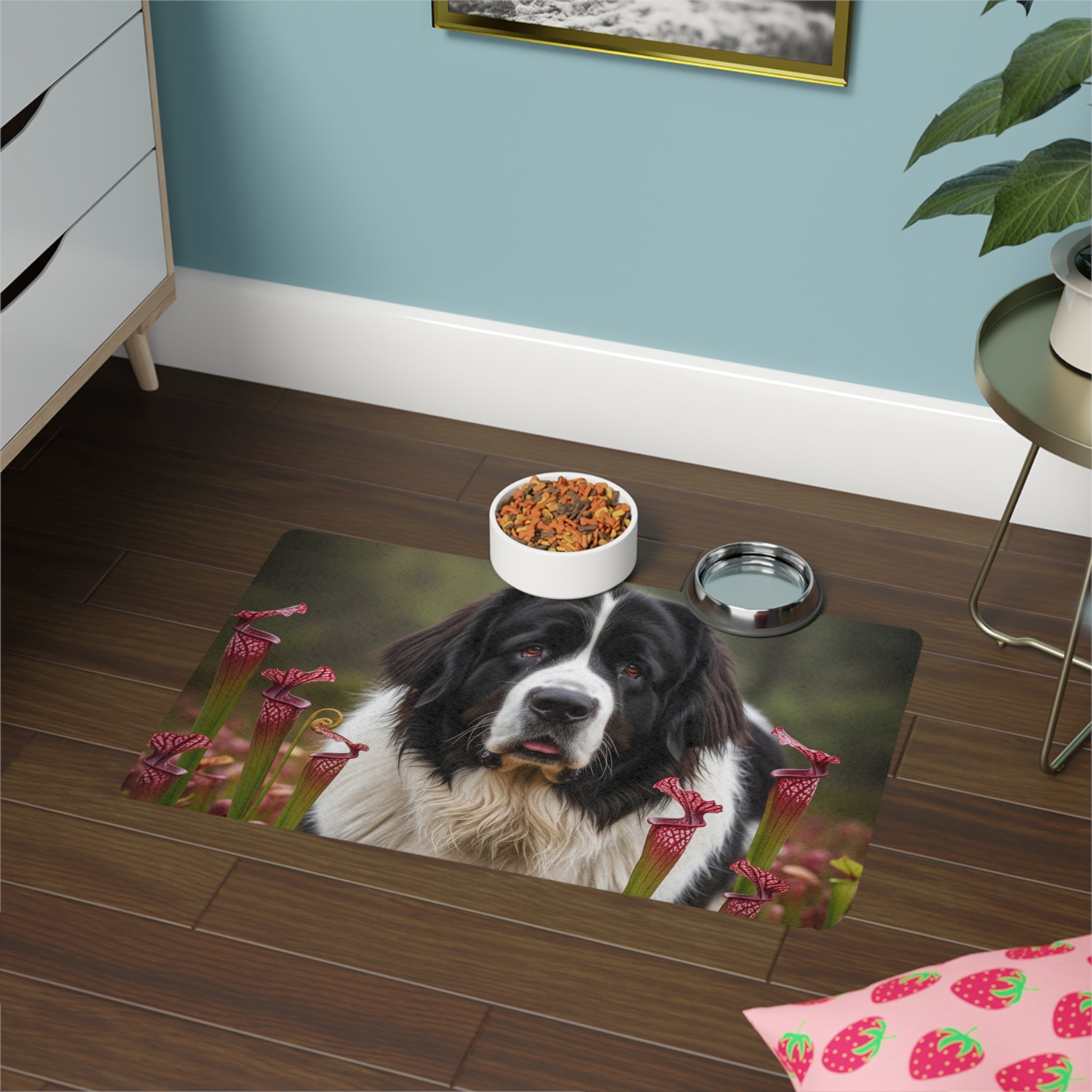 Non-Slip Pet Food Mat – Waterproof Feeding Mat for Dogs
