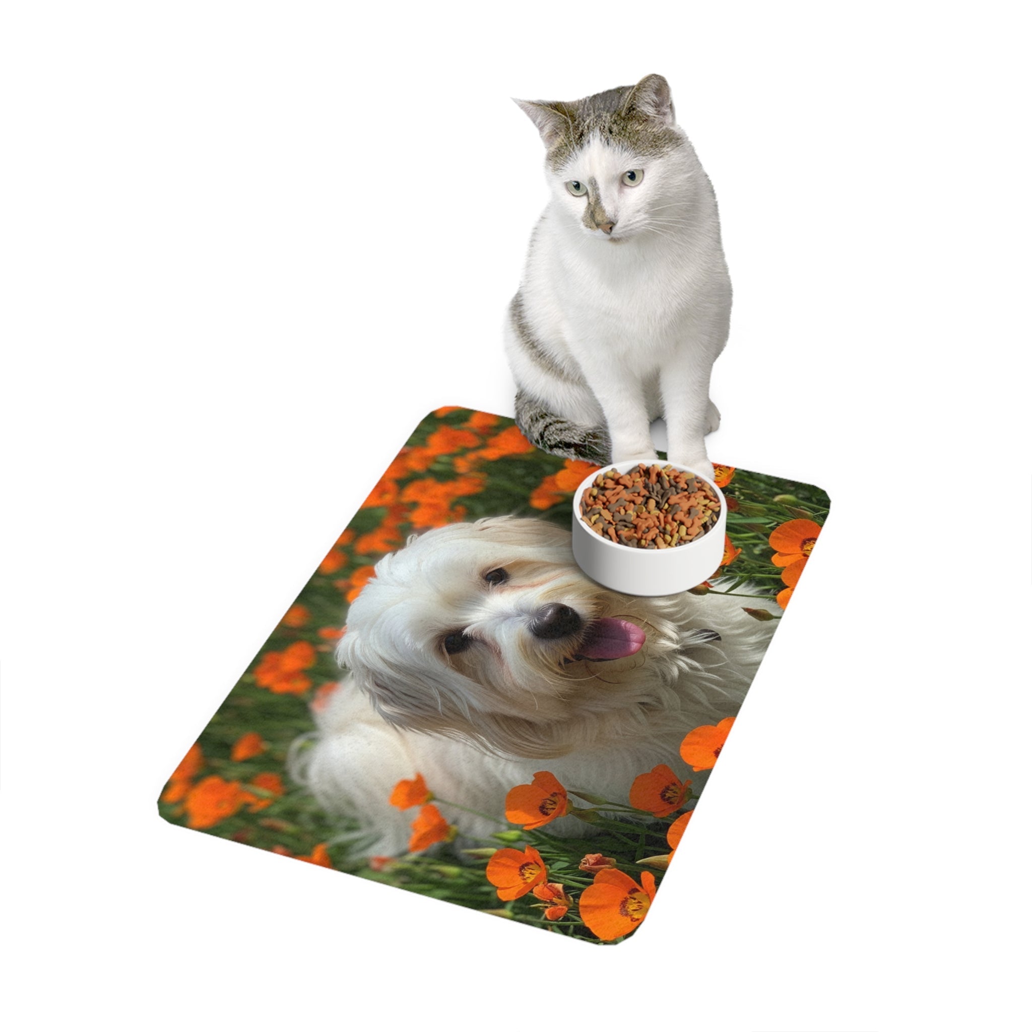 Non-Slip Pet Food Mat – Waterproof Feeding Mat for Dogs