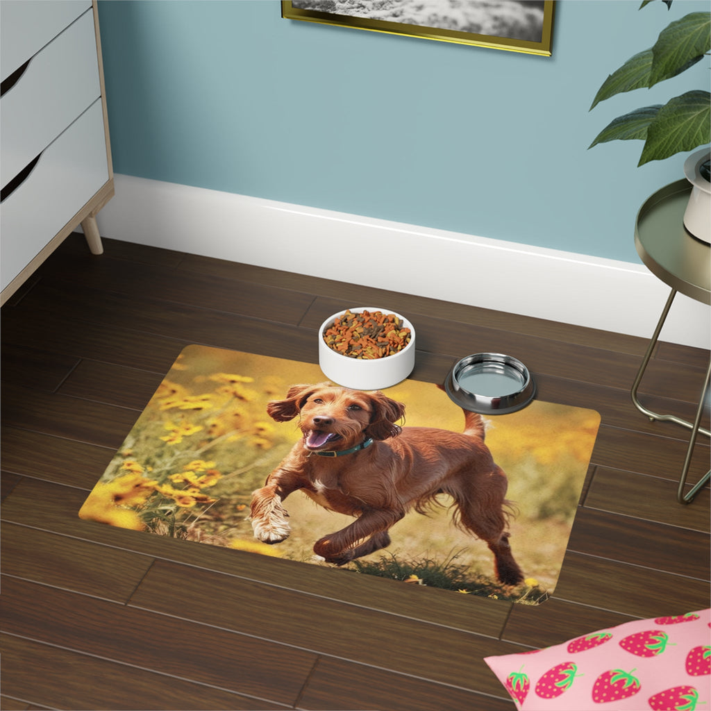 Non-Slip Pet Food Mat – Waterproof Feeding Mat for Dogs