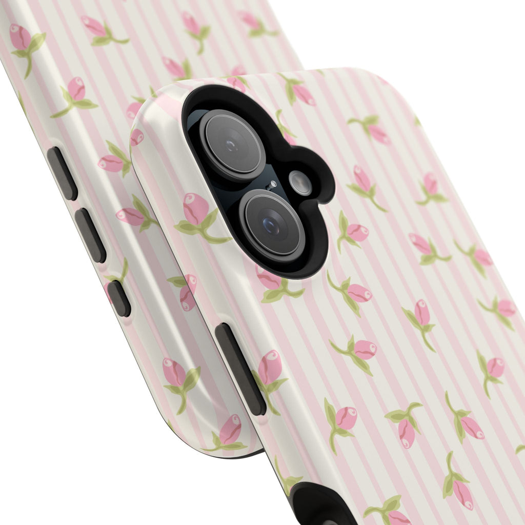 Customizable: Floral Impact-Resistant Phone Case