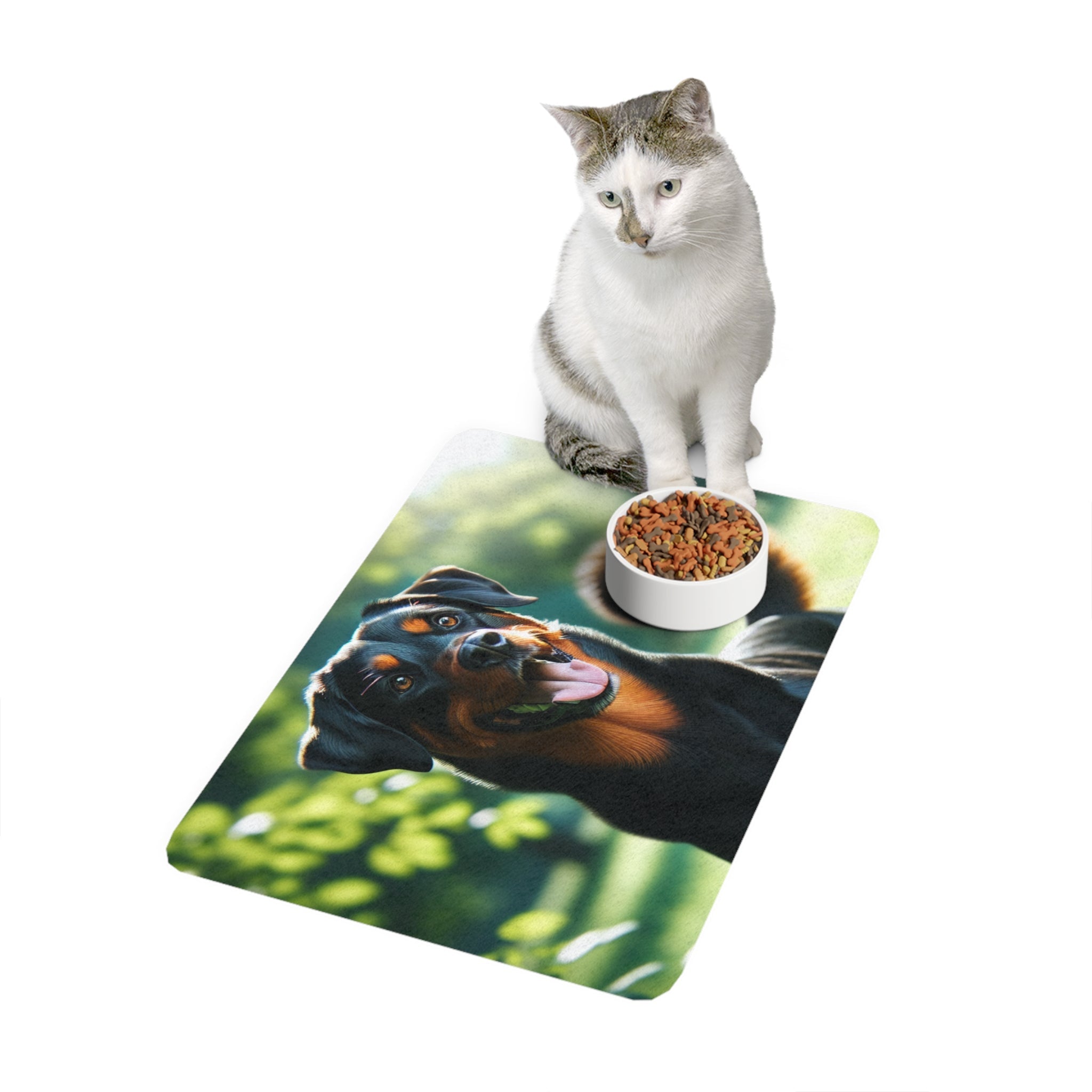 Non-Slip Pet Food Mat – Waterproof Feeding Mat for Dogs