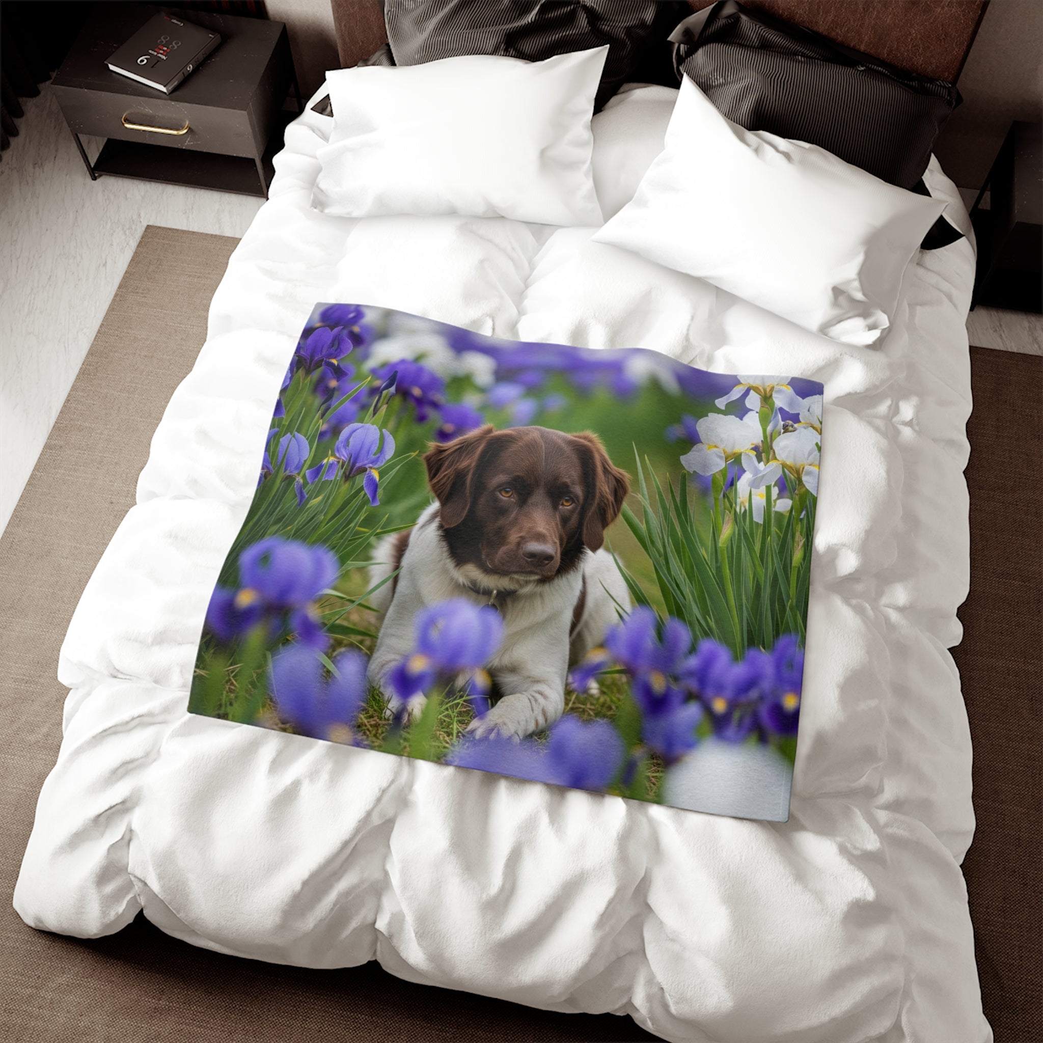 Sweatshirt Blanket – Plush Fleece Throw, 2 Size Options