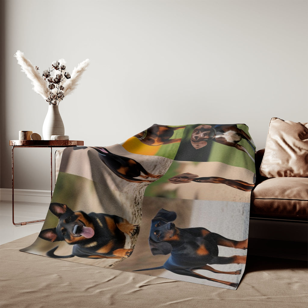 Sweatshirt Blanket – Plush Fleece Throw, 2 Size Options