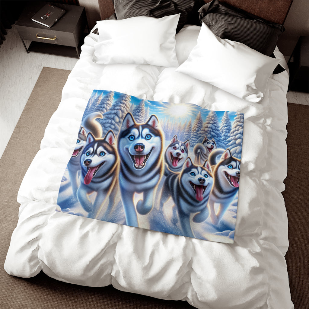 Sweatshirt Blanket – Plush Fleece Throw, 2 Size Options