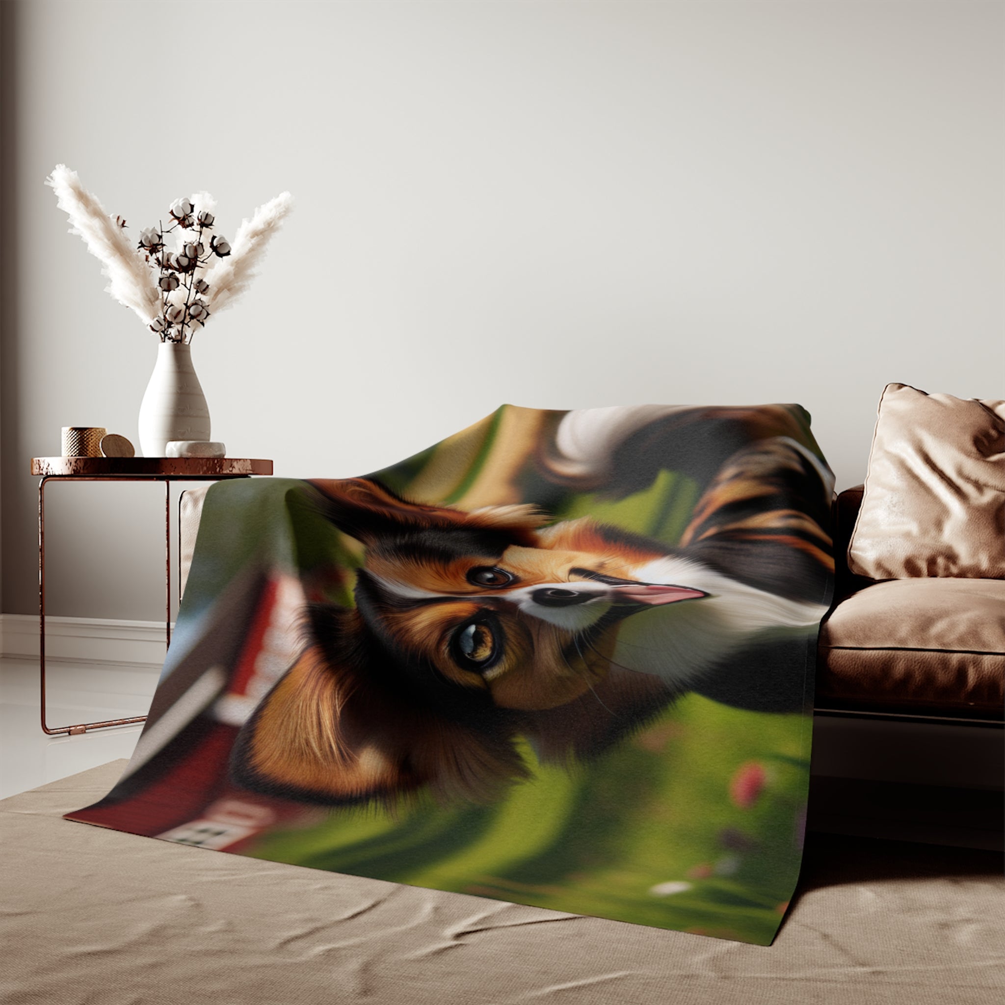 Sweatshirt Blanket – Plush Fleece Throw, 2 Size Options
