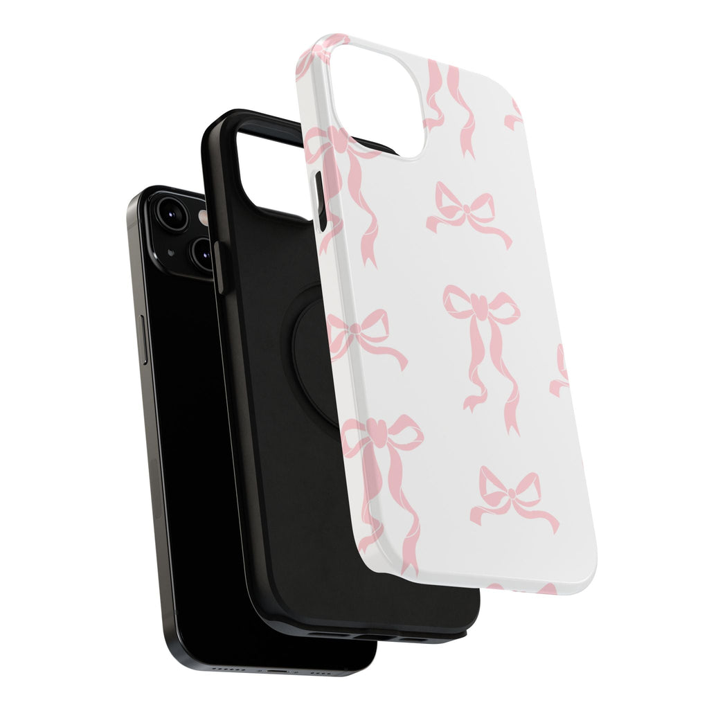 Customizable Cute Bow Pattern Phone Case