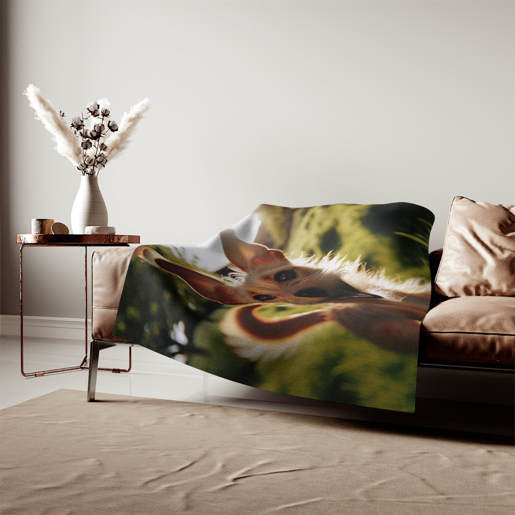 Sweatshirt Blanket – Plush Fleece Throw, 2 Size Options