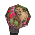 48" Semi-Automatic Umbrella – Windproof Large Travel Rain Umbrella