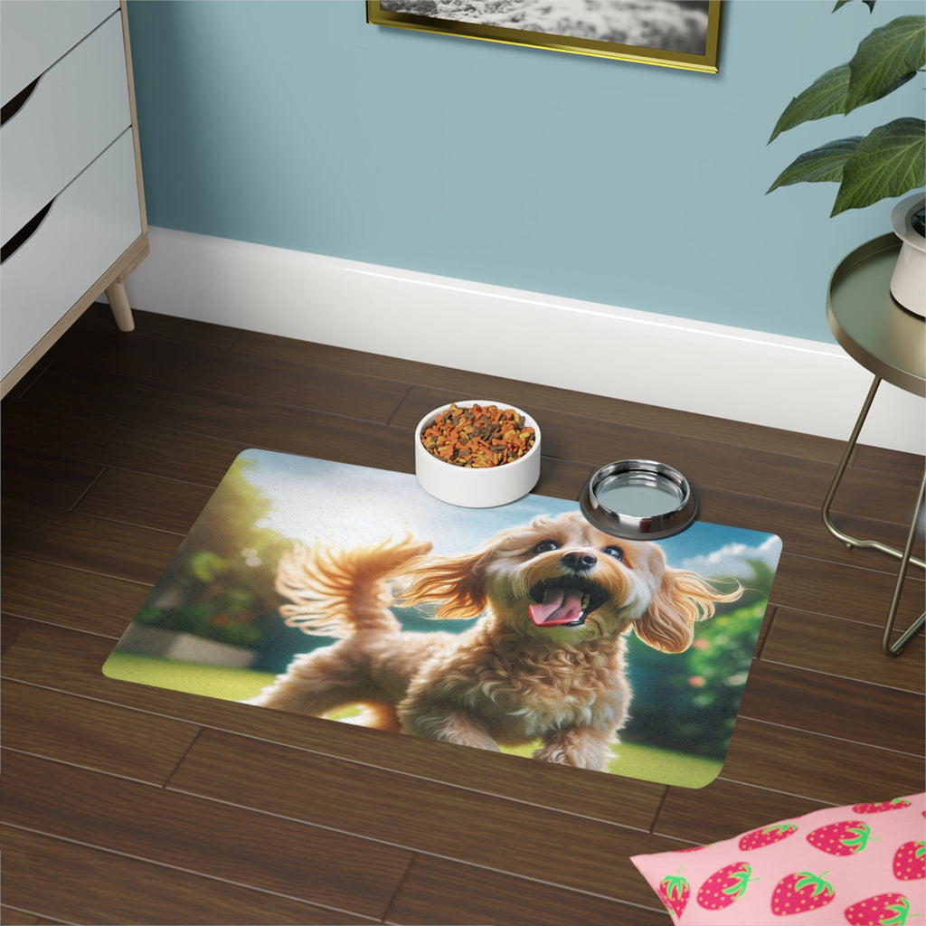 Non-Slip Pet Food Mat – Waterproof Feeding Mat for Dogs