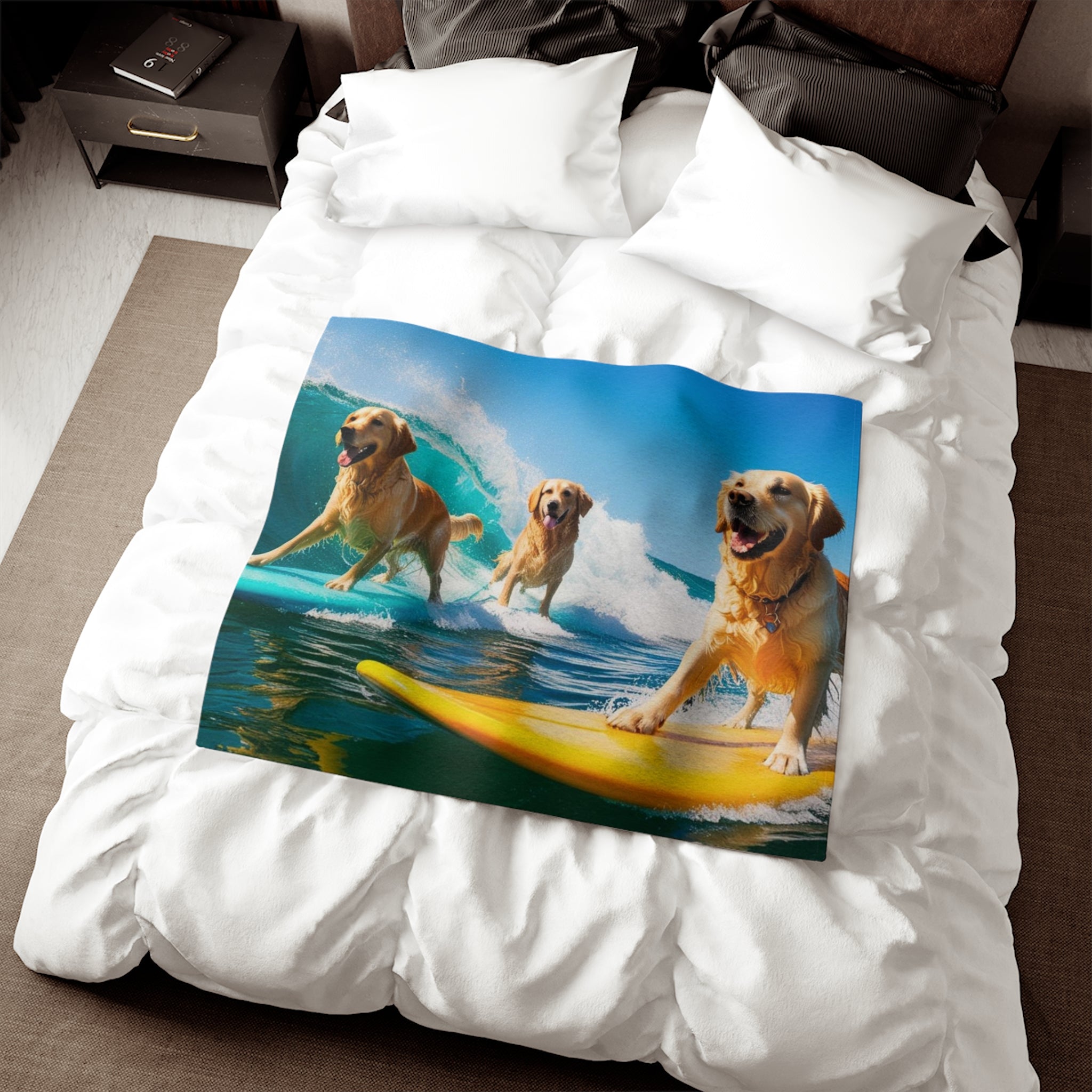 Sweatshirt Blanket – Plush Fleece Throw, 2 Size Options