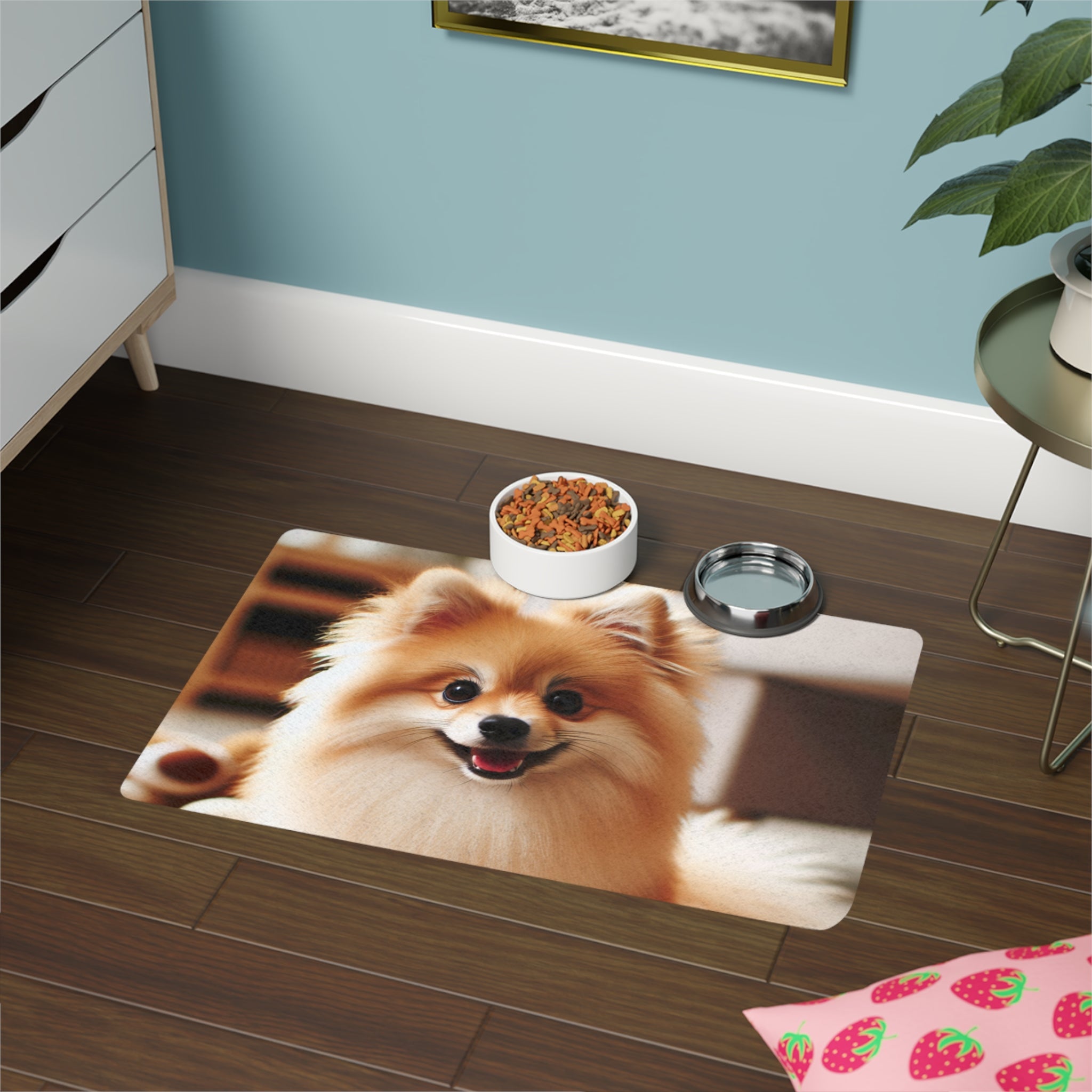 Non-Slip Pet Food Mat – Waterproof Feeding Mat for Dogs