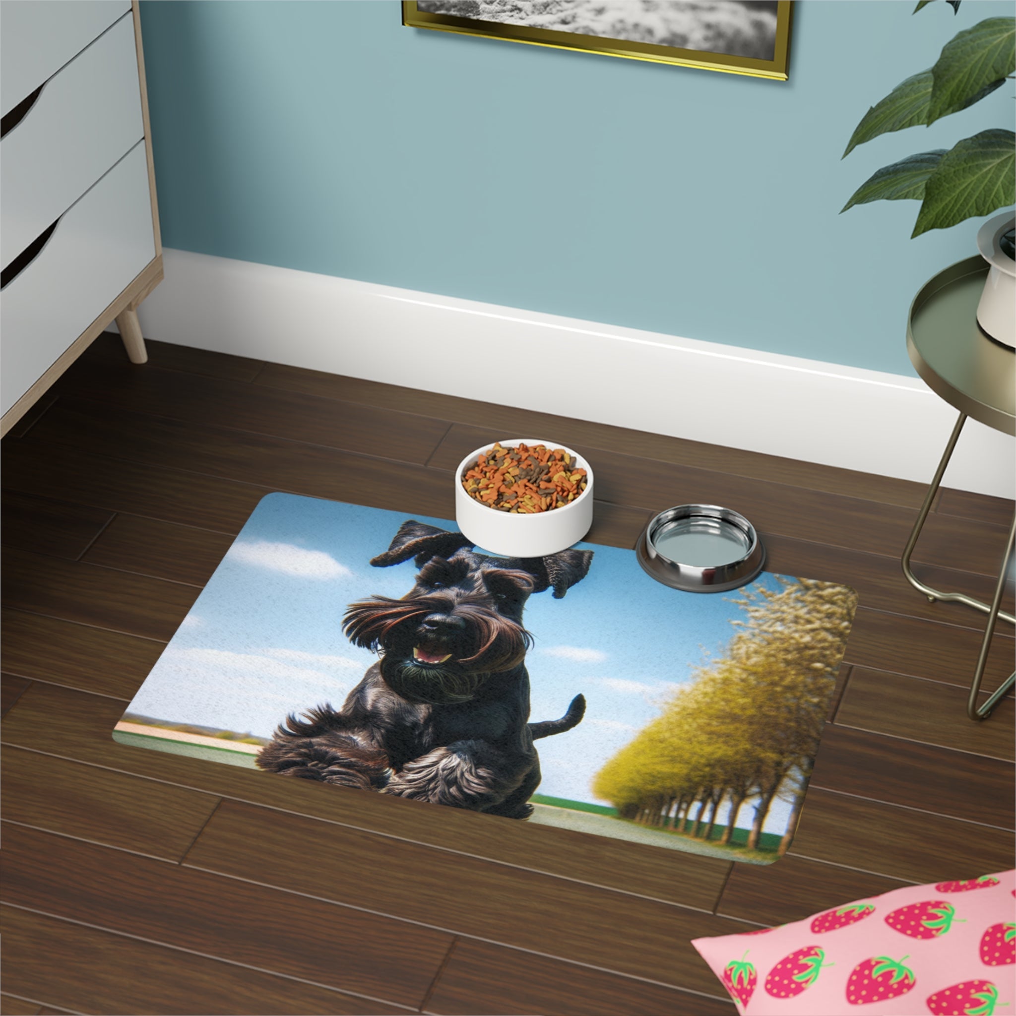 Non-Slip Pet Food Mat – Waterproof Feeding Mat for Dogs