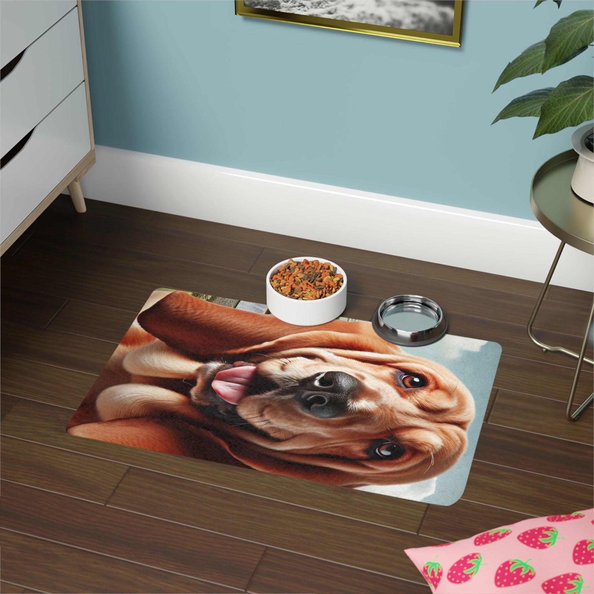 Non-Slip Pet Food Mat – Waterproof Feeding Mat for Dogs
