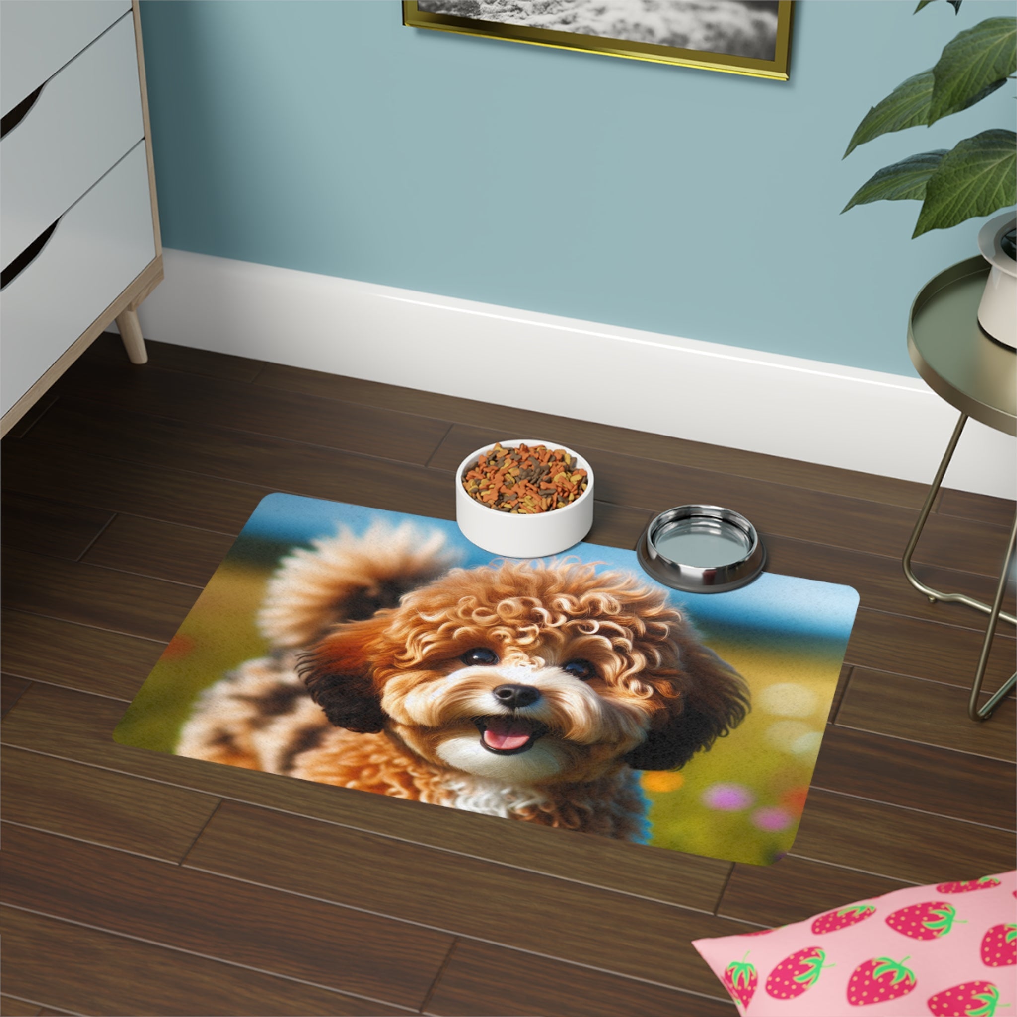 Non-Slip Pet Food Mat – Waterproof Feeding Mat for Dogs