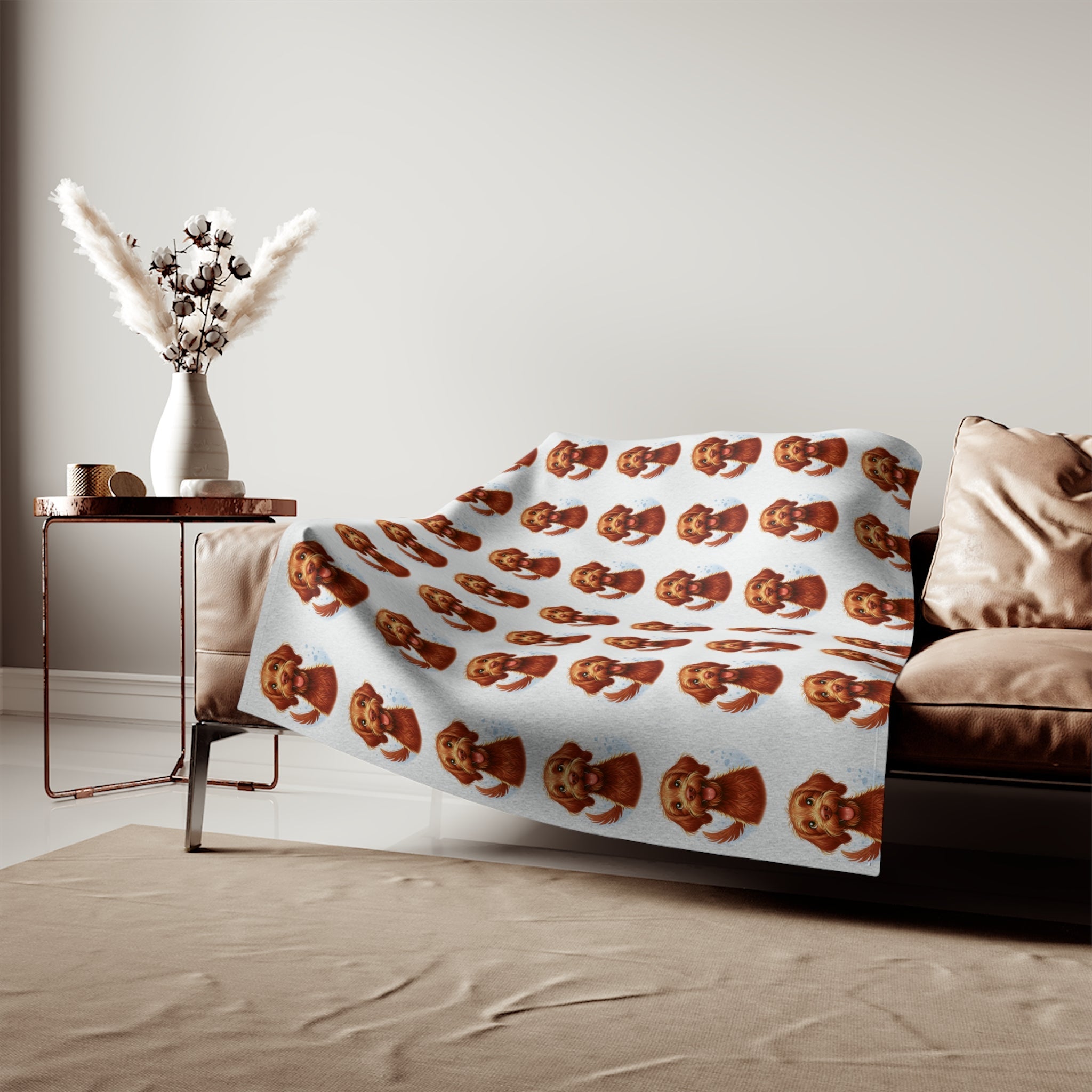 Sweatshirt Blanket – Plush Fleece Throw, 2 Size Options