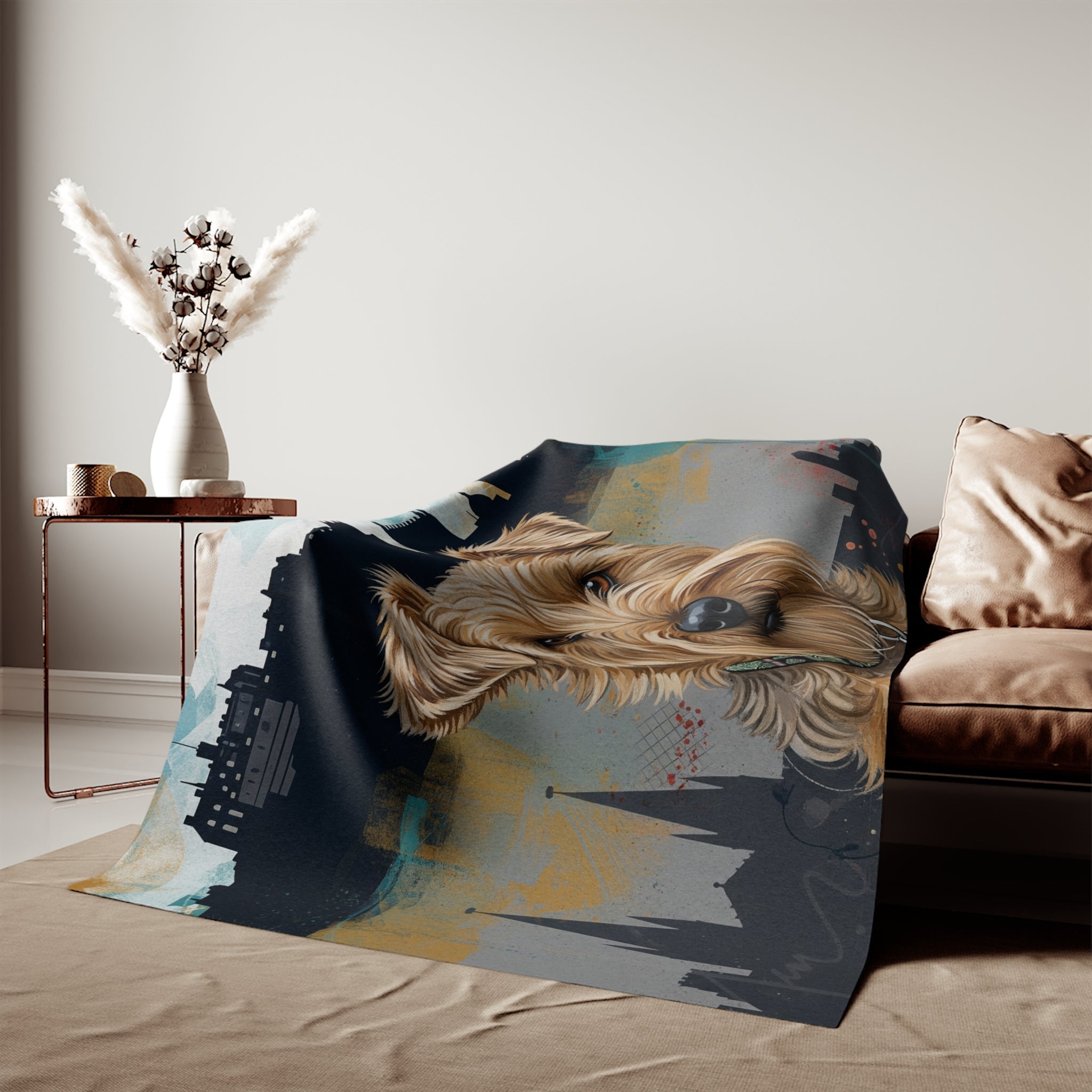 Sweatshirt Blanket – Plush Fleece Throw, 2 Size Options