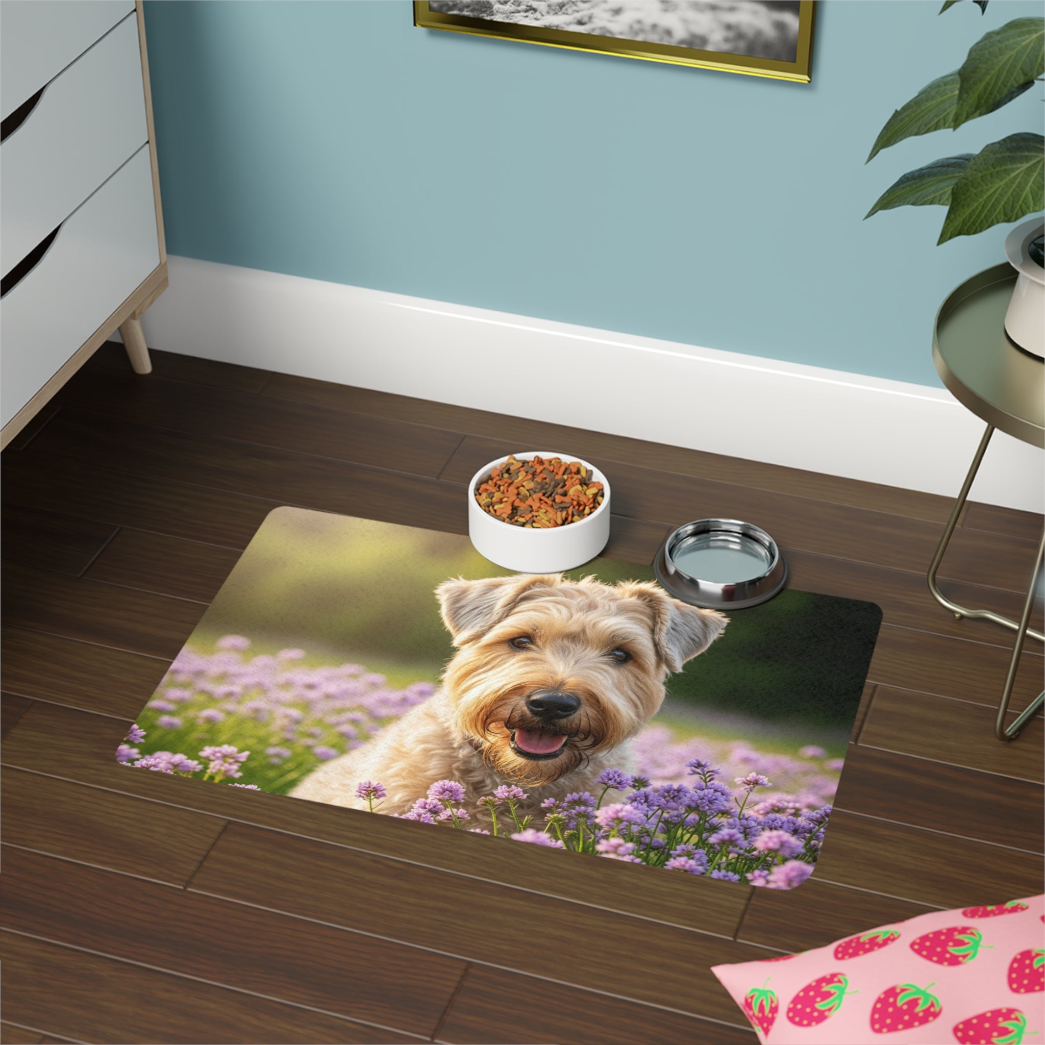 Non-Slip Pet Food Mat – Waterproof Feeding Mat for Dogs
