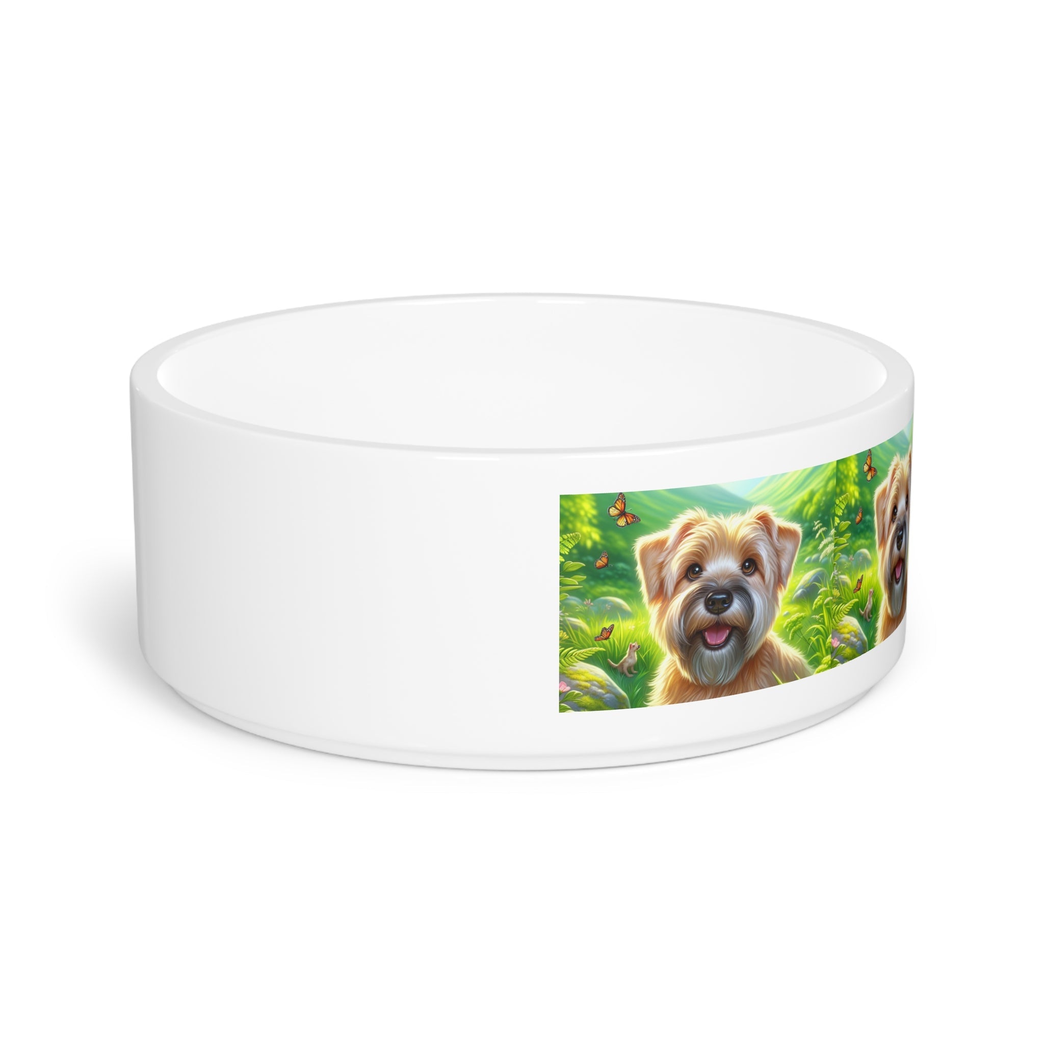 Ceramic Pet Bowl – 16 oz Dog Feeding Bowl
