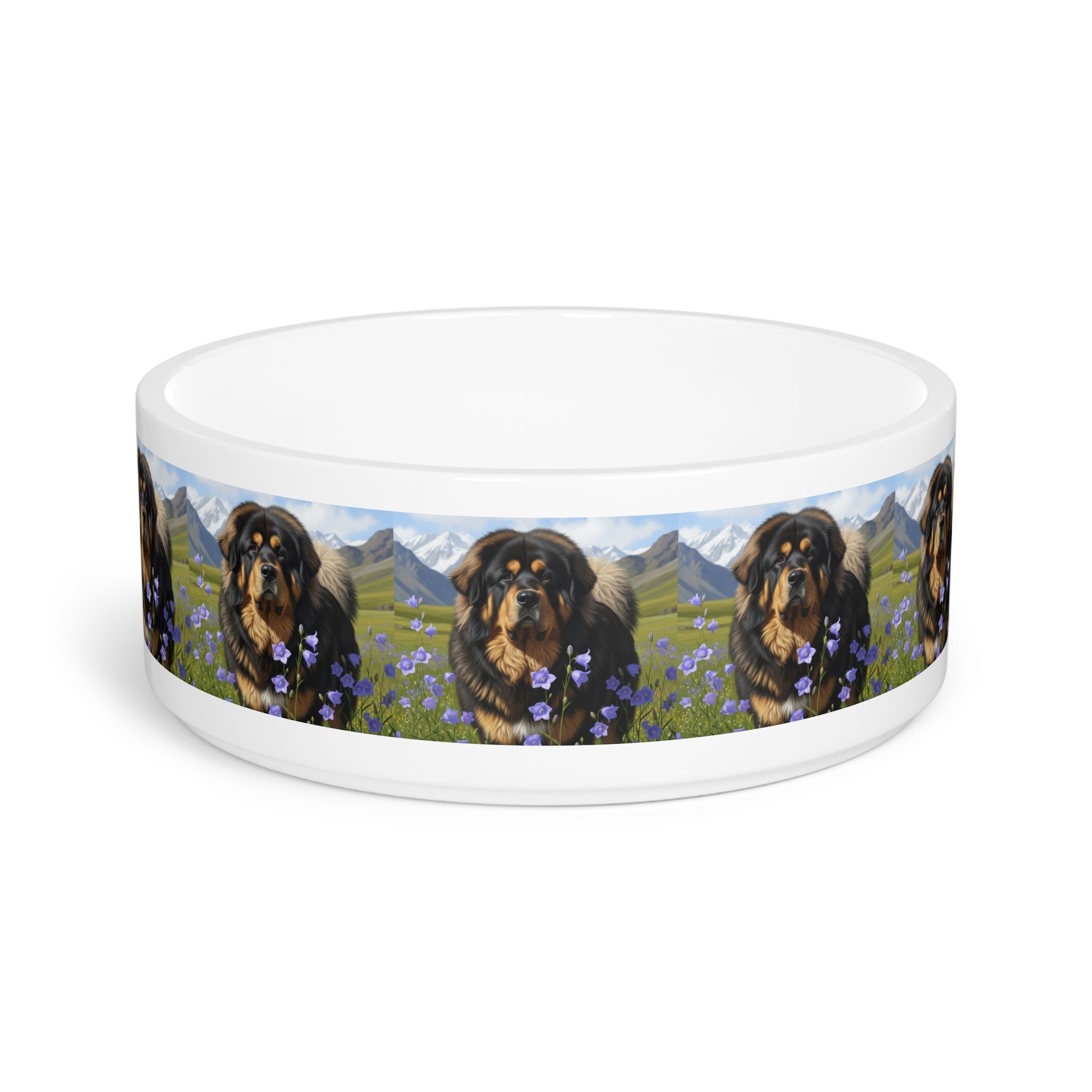 Ceramic Pet Bowl – 16 oz Dog Feeding Bowl