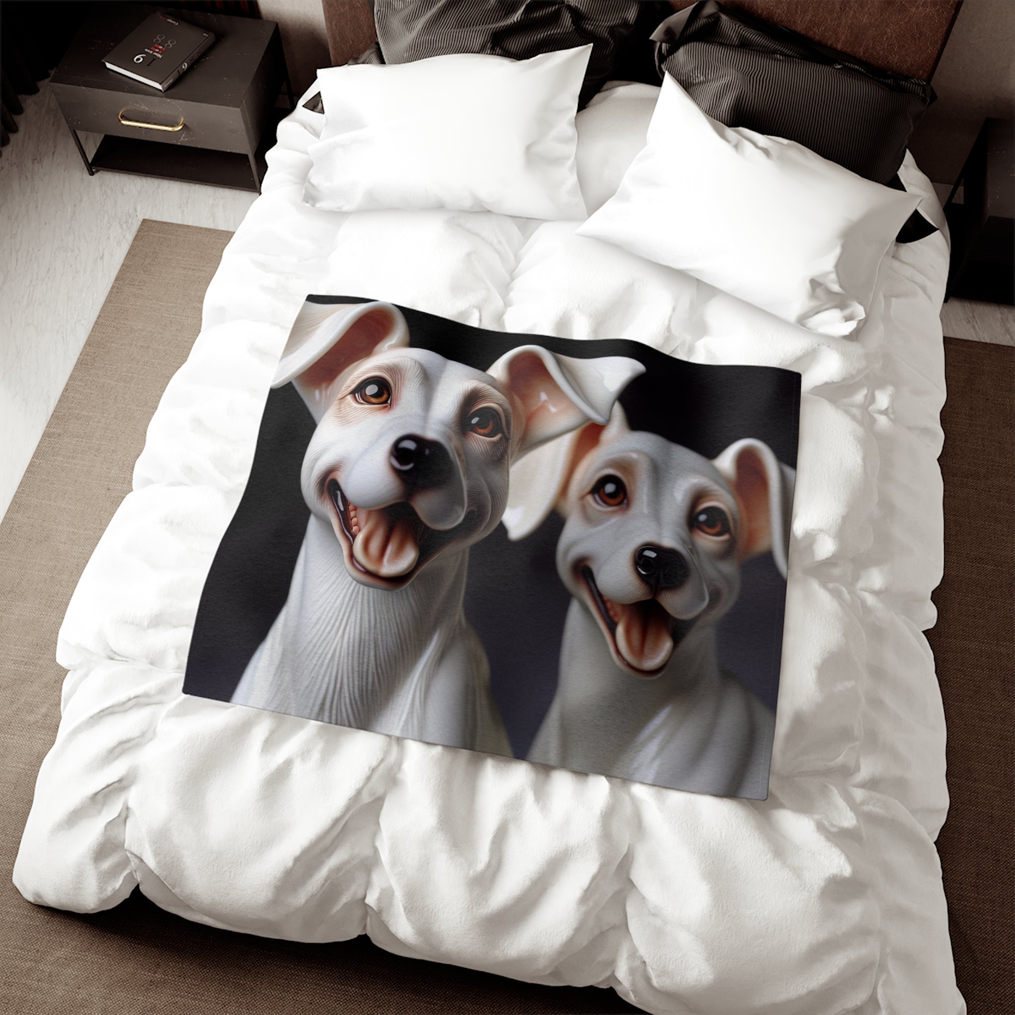 Sweatshirt Blanket – Plush Fleece Throw, 2 Size Options