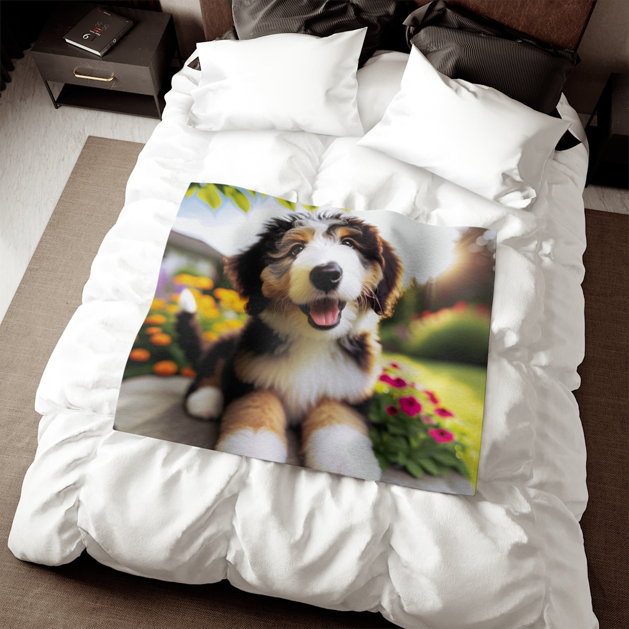 Sweatshirt Blanket – Plush Fleece Throw, 2 Size Options