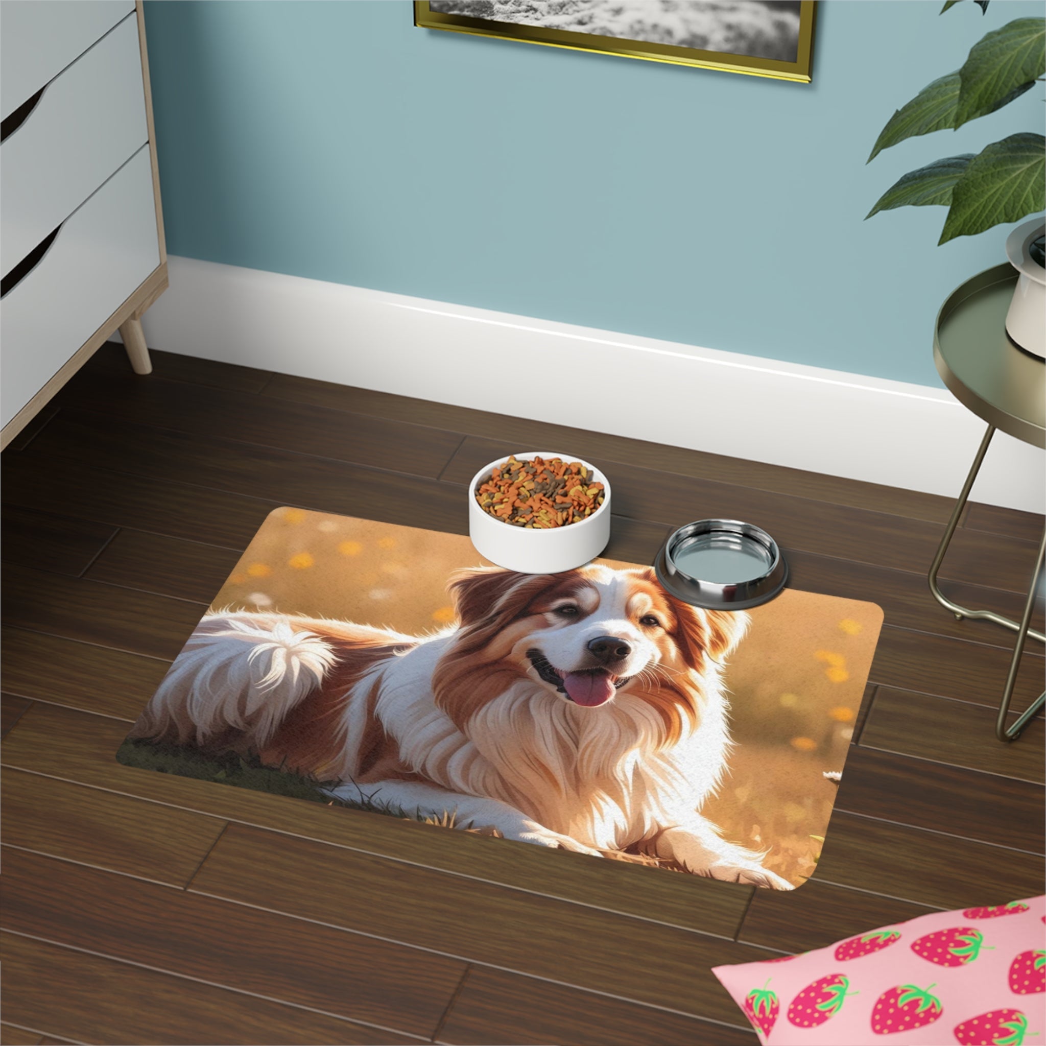 Non-Slip Pet Food Mat – Waterproof Feeding Mat for Dogs