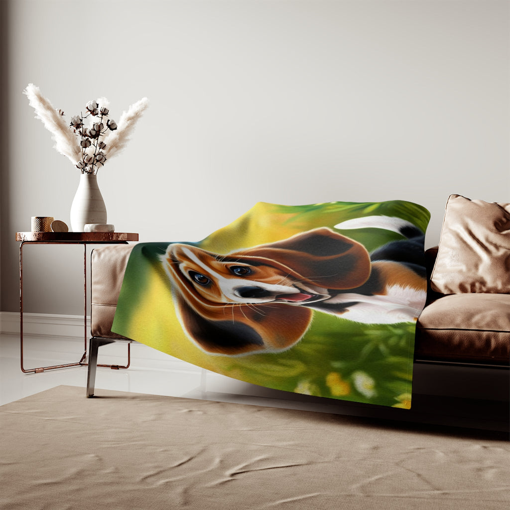 Sweatshirt Blanket – Plush Fleece Throw, 2 Size Options