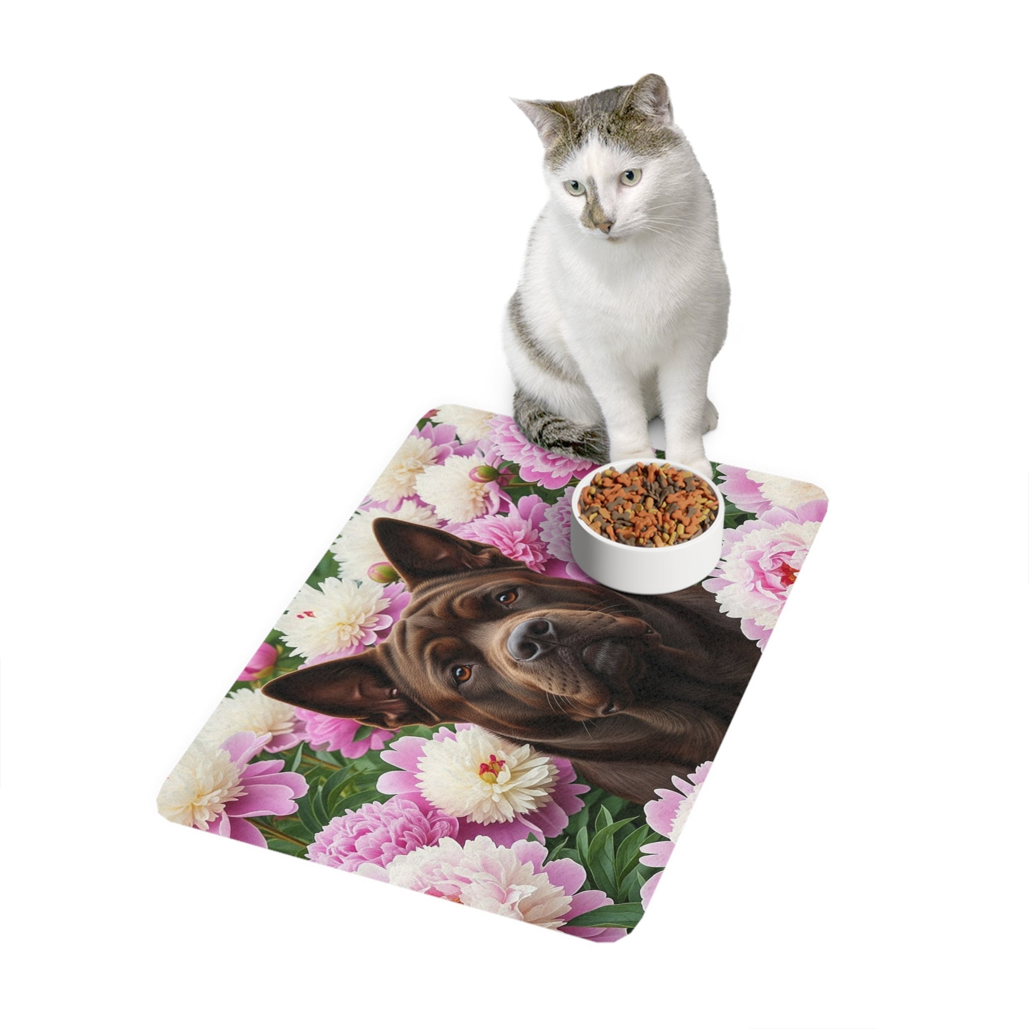 Non-Slip Pet Food Mat – Waterproof Feeding Mat for Dogs