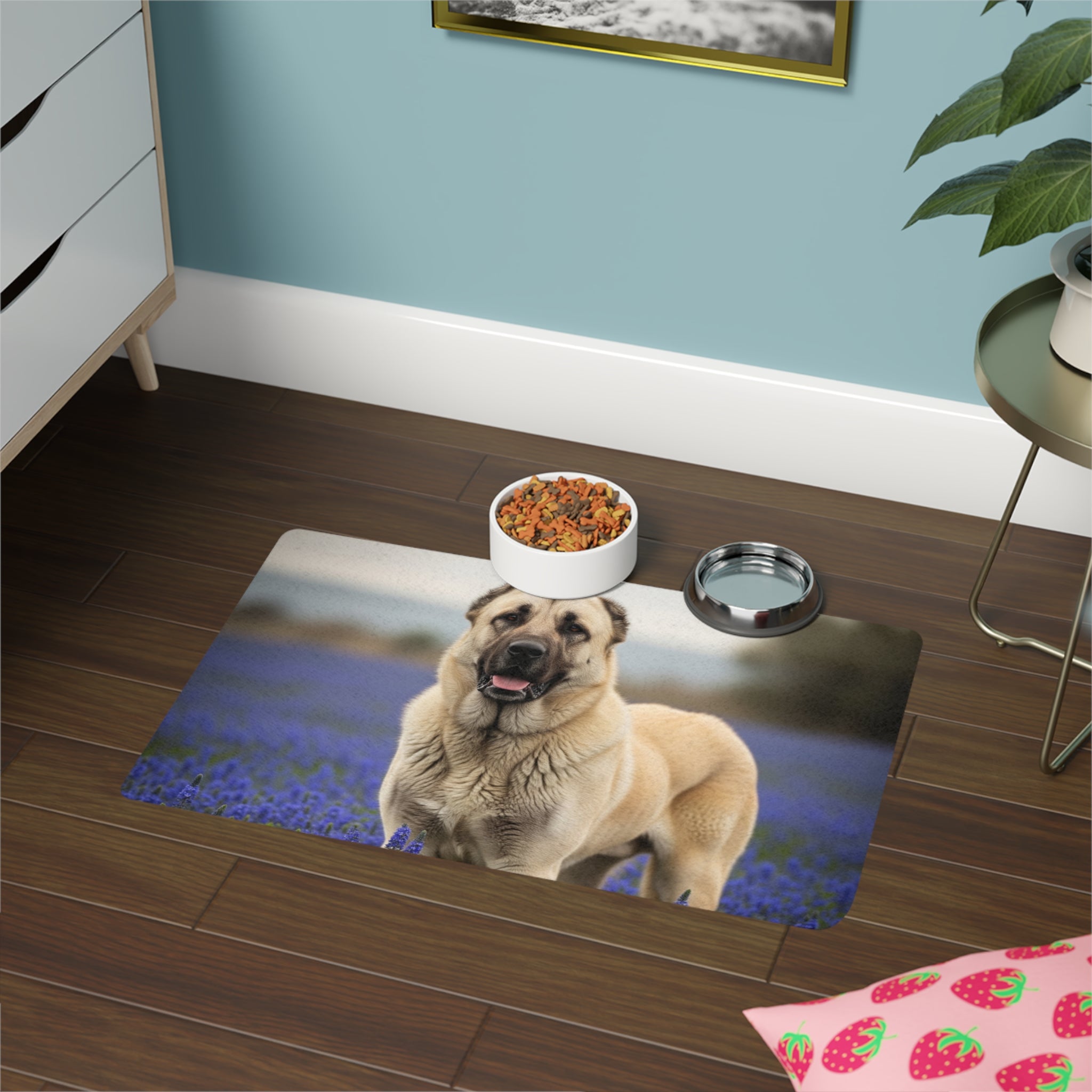 Non-Slip Pet Food Mat – Waterproof Feeding Mat for Dogs