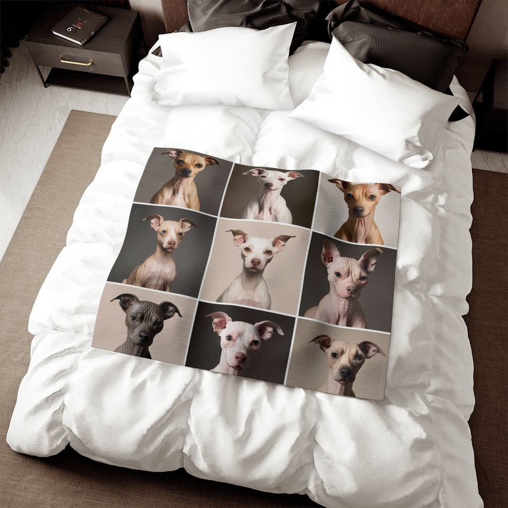 Sweatshirt Blanket – Plush Fleece Throw, 2 Size Options