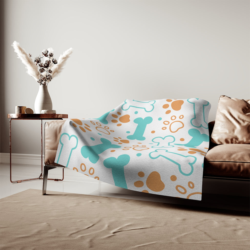 Sweatshirt Blanket – Plush Fleece Throw, 2 Size Options