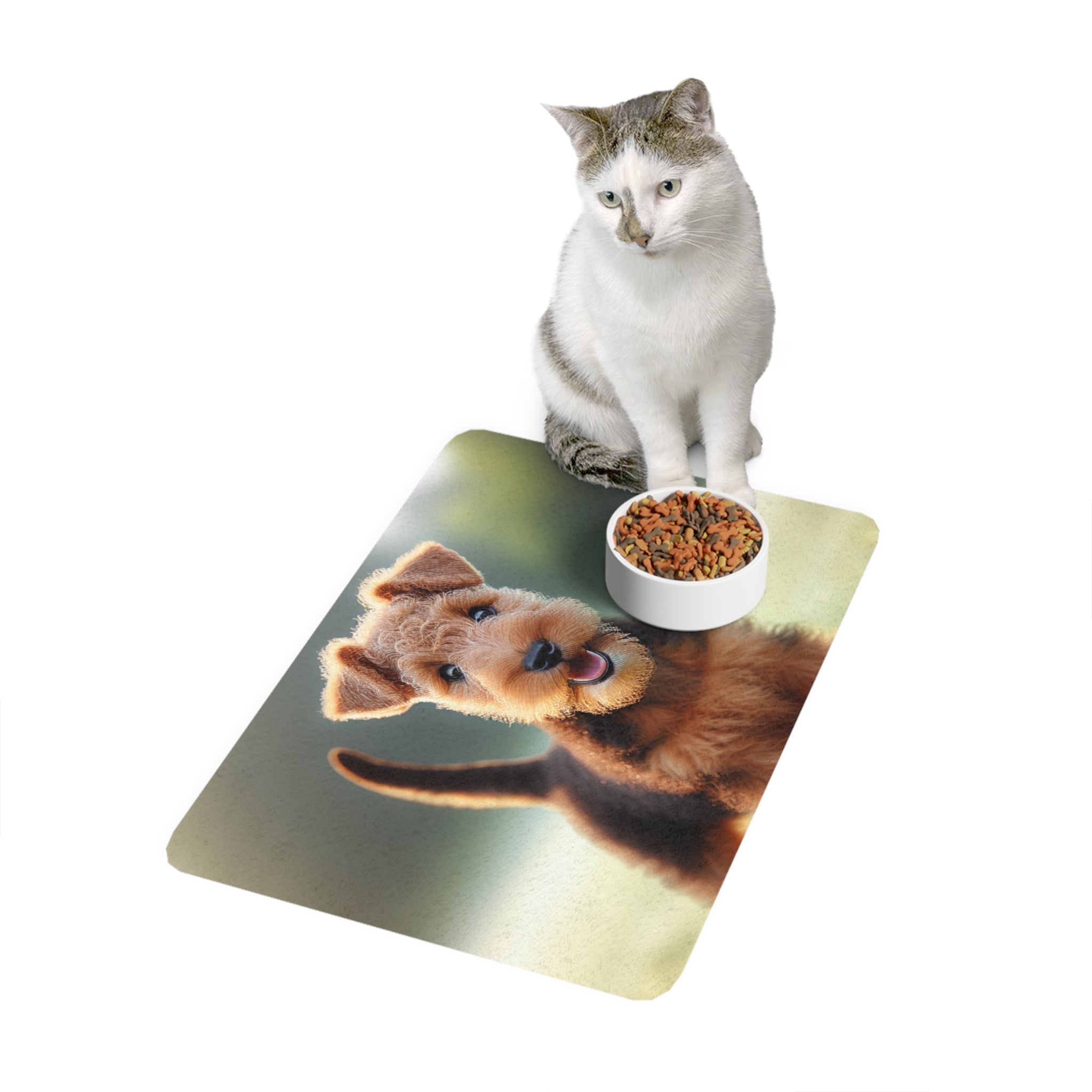 Non-Slip Pet Food Mat – Waterproof Feeding Mat for Dogs