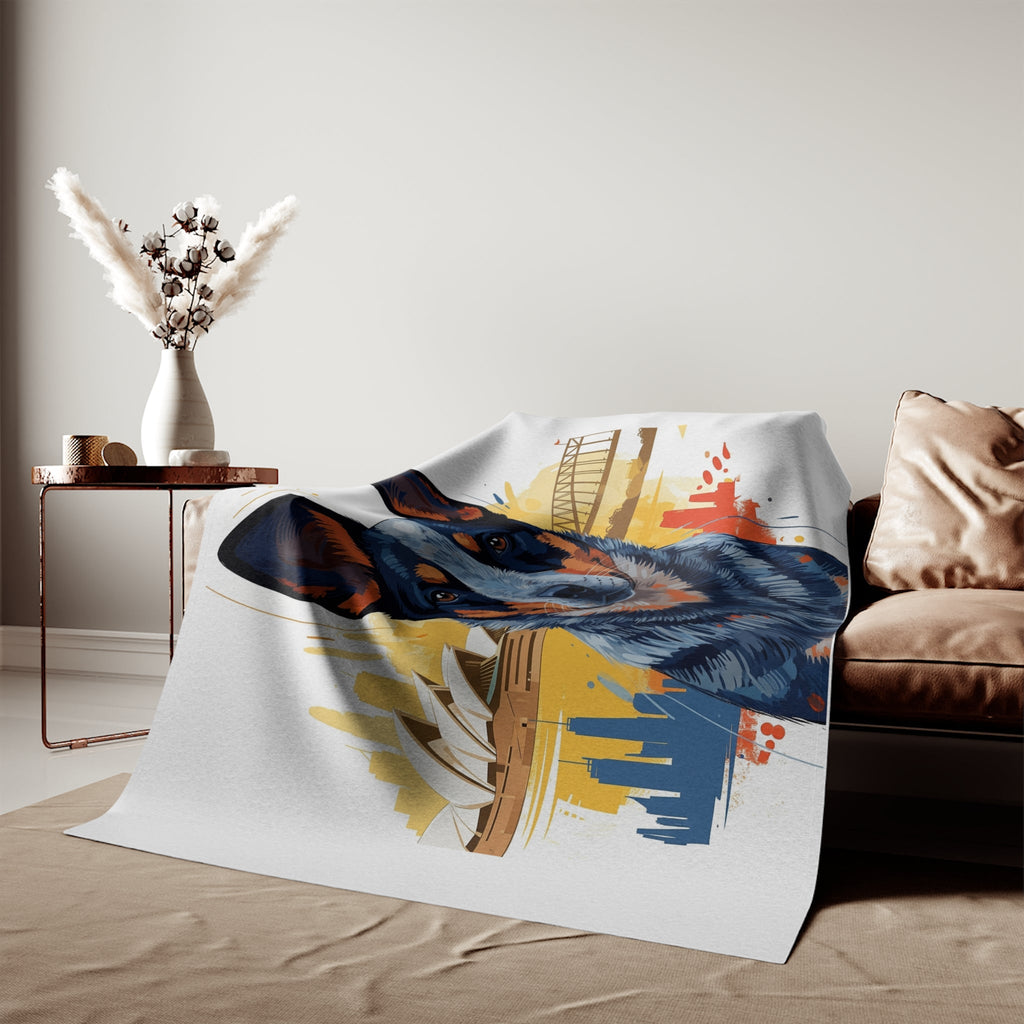 Sweatshirt Blanket – Plush Fleece Throw, 2 Size Options
