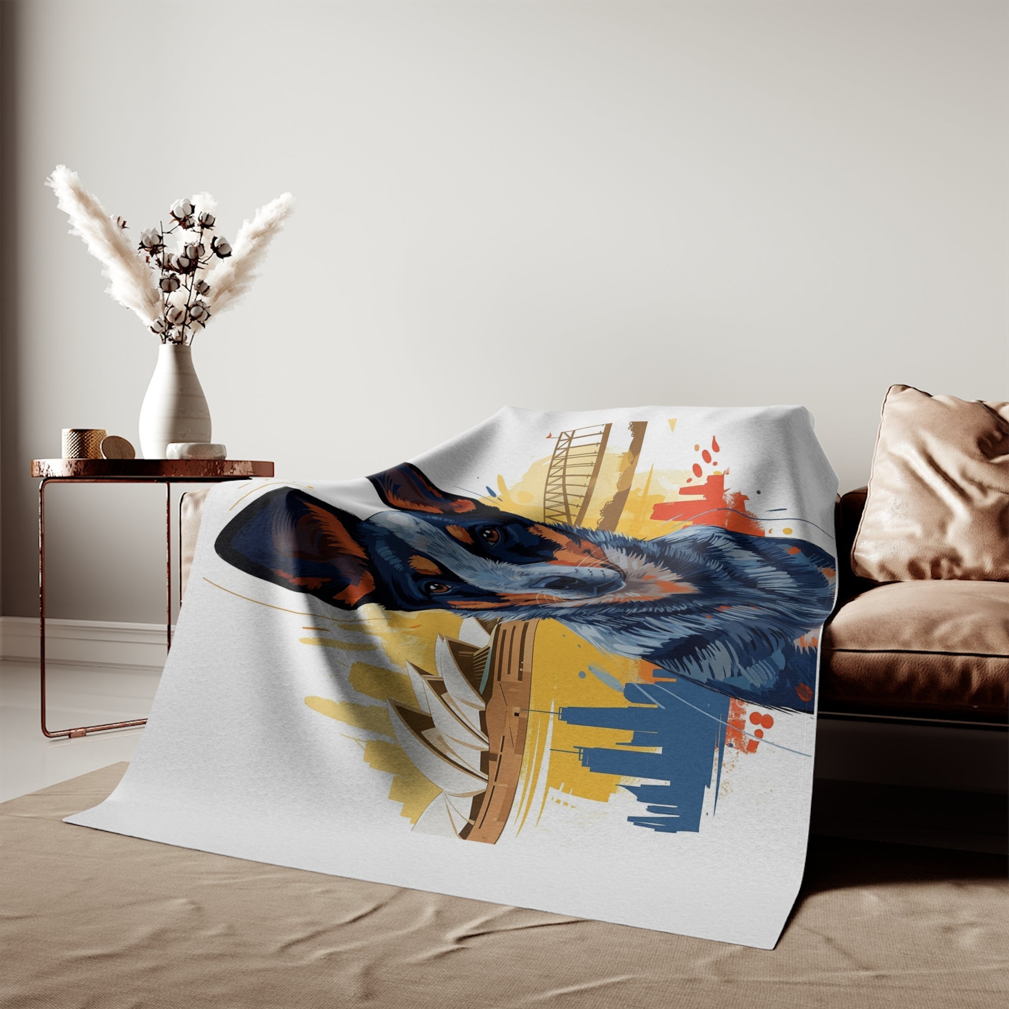 Sweatshirt Blanket – Plush Fleece Throw, 2 Size Options