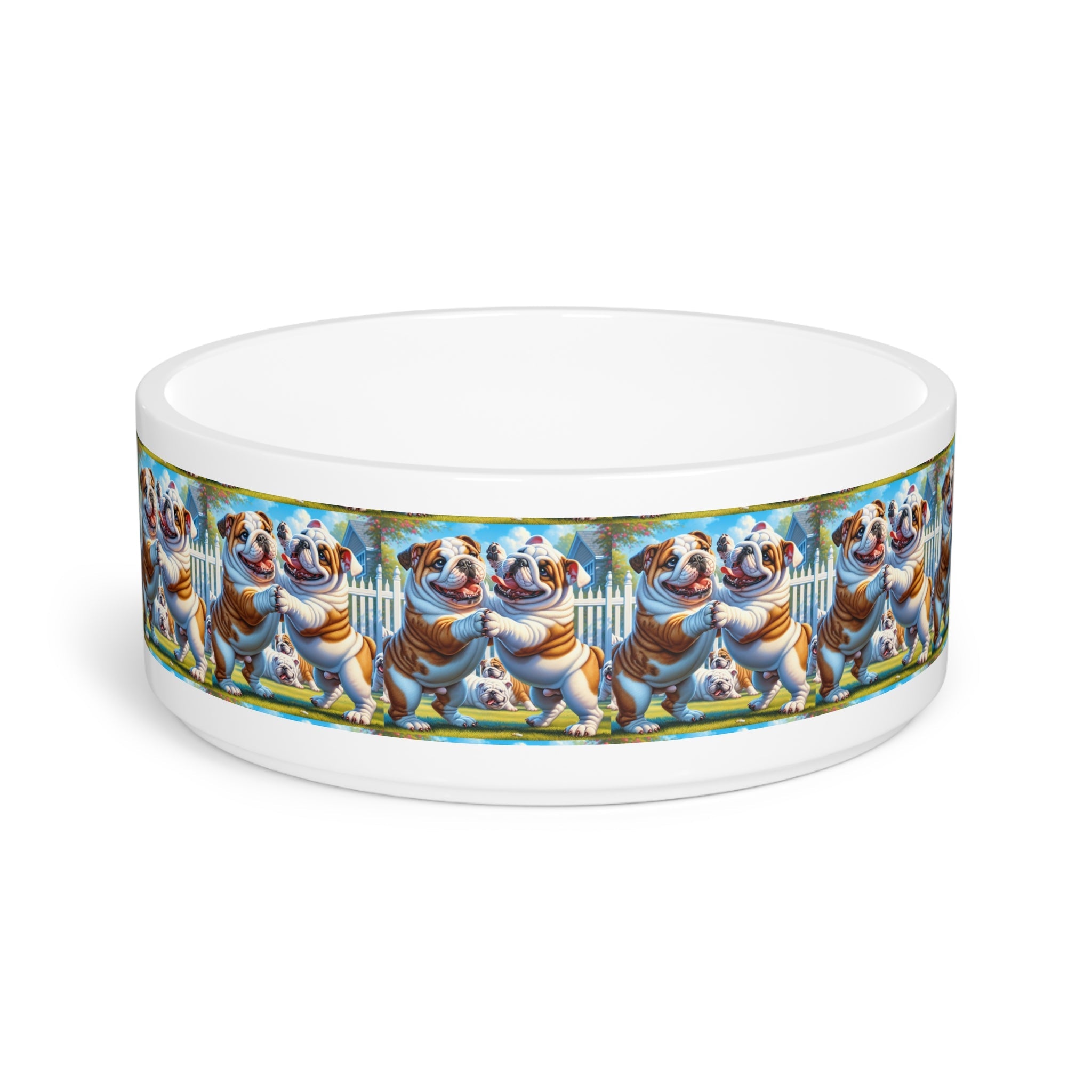 Ceramic Pet Bowl – 16 oz Dog Feeding Bowl