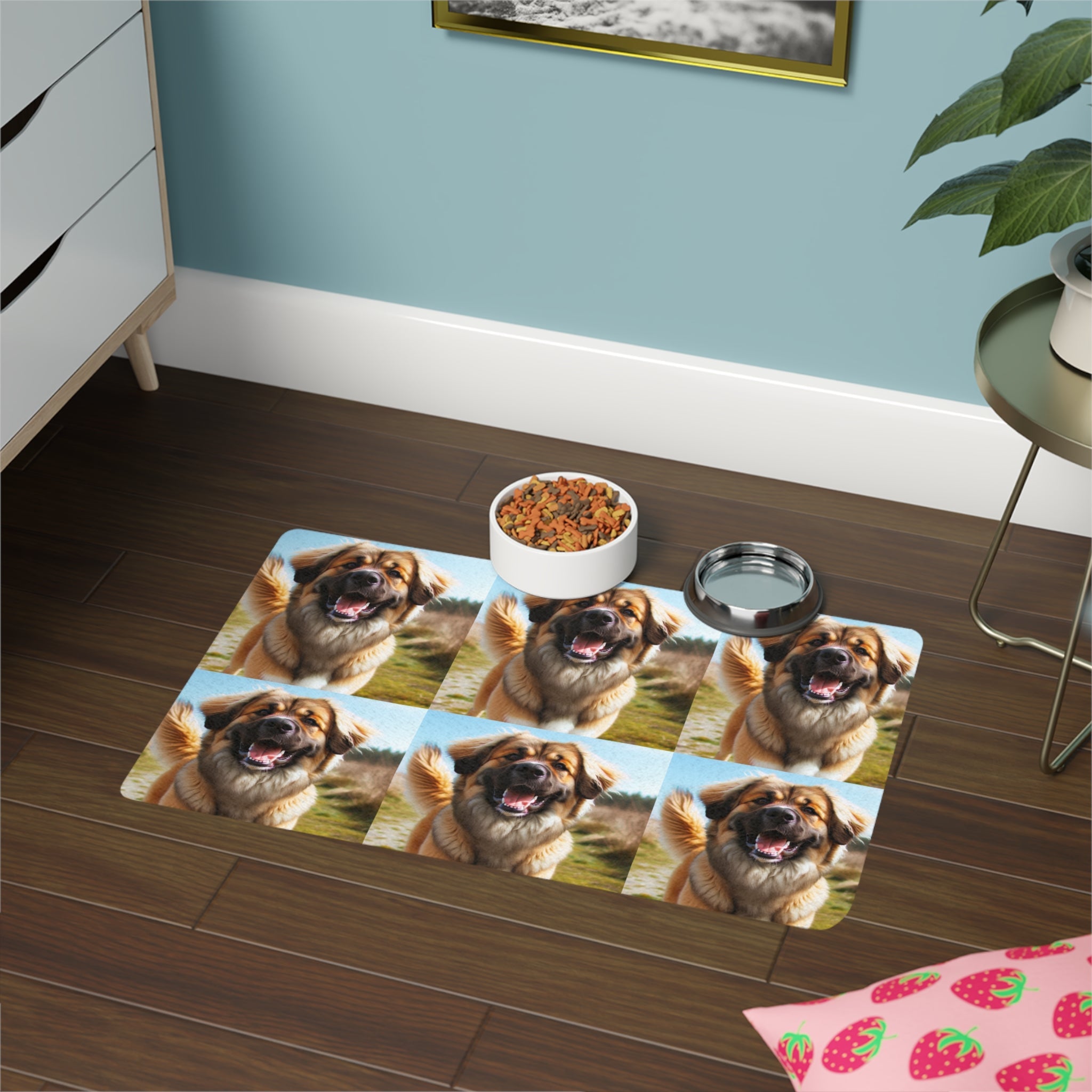 Non-Slip Pet Food Mat – Waterproof Feeding Mat for Dogs