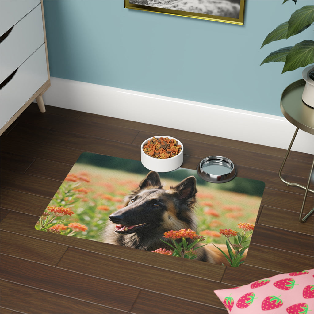 Non-Slip Pet Food Mat – Waterproof Feeding Mat for Dogs