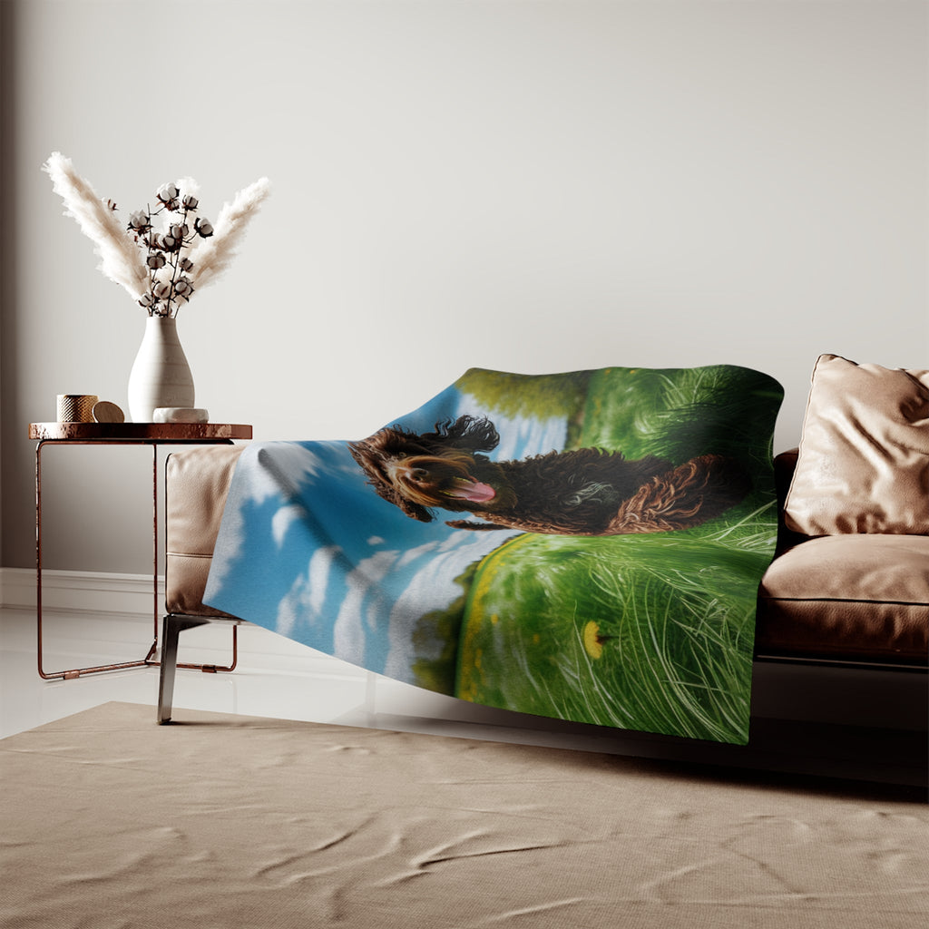 Sweatshirt Blanket – Plush Fleece Throw, 2 Size Options