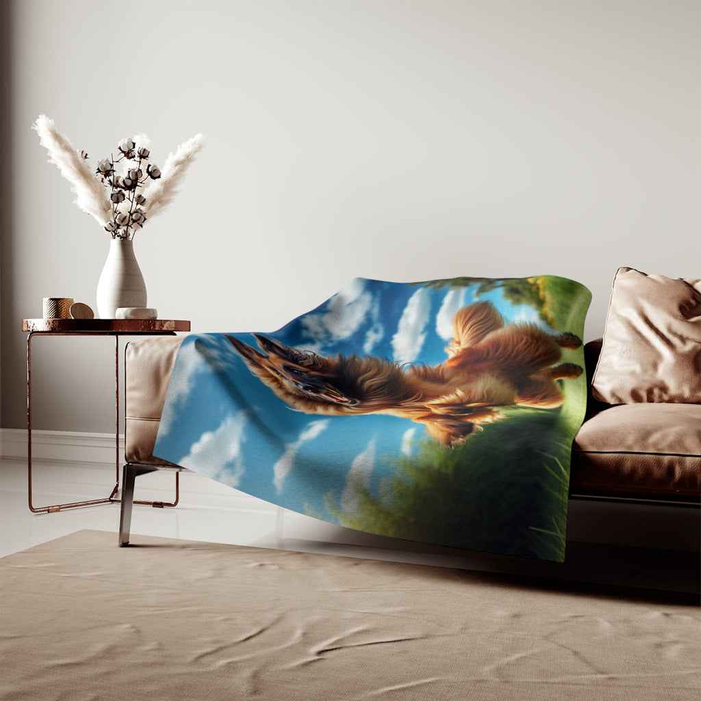 Sweatshirt Blanket – Plush Fleece Throw, 2 Size Options