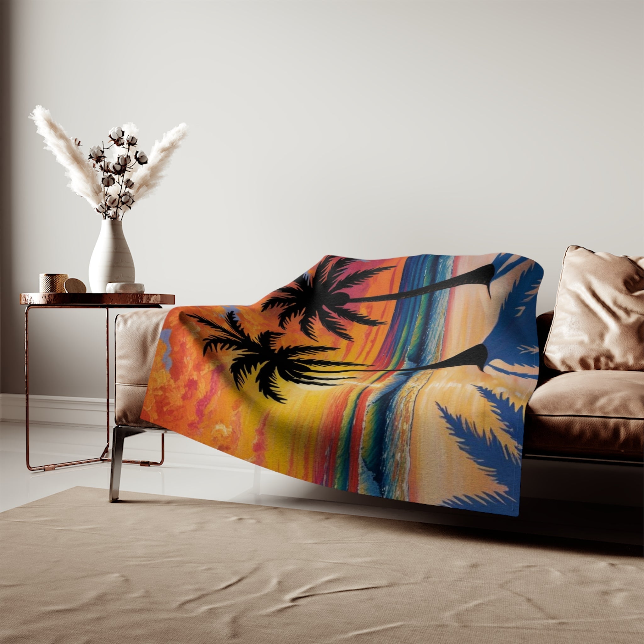 Sweatshirt Blanket – Plush Fleece Throw, 2 Size Options