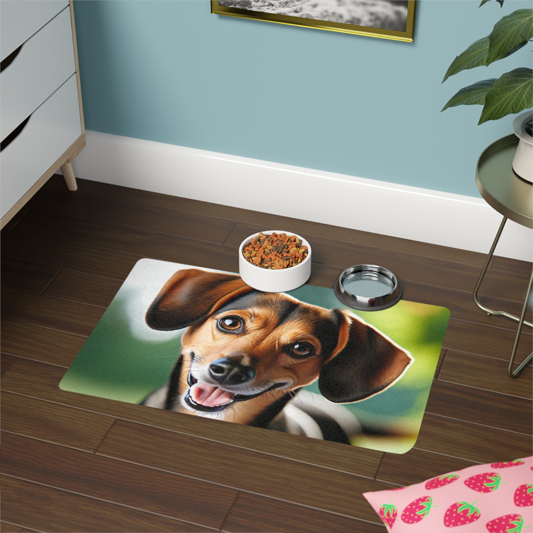 Non-Slip Pet Food Mat – Waterproof Feeding Mat for Dogs