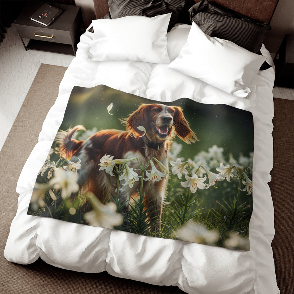 Sweatshirt Blanket – Plush Fleece Throw, 2 Size Options