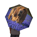 48" Semi-Automatic Umbrella – Windproof Large Travel Rain Umbrella