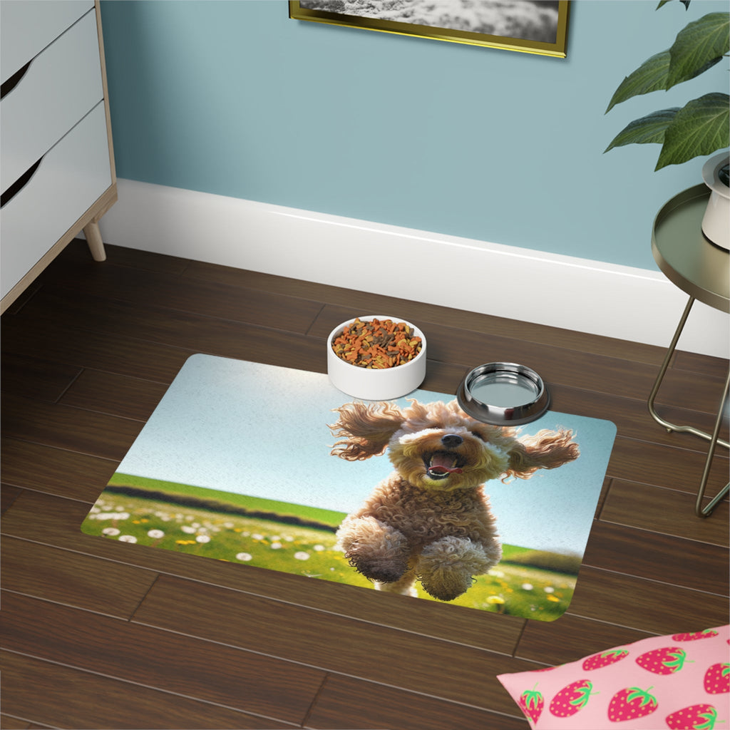 Non-Slip Pet Food Mat – Waterproof Feeding Mat for Dogs