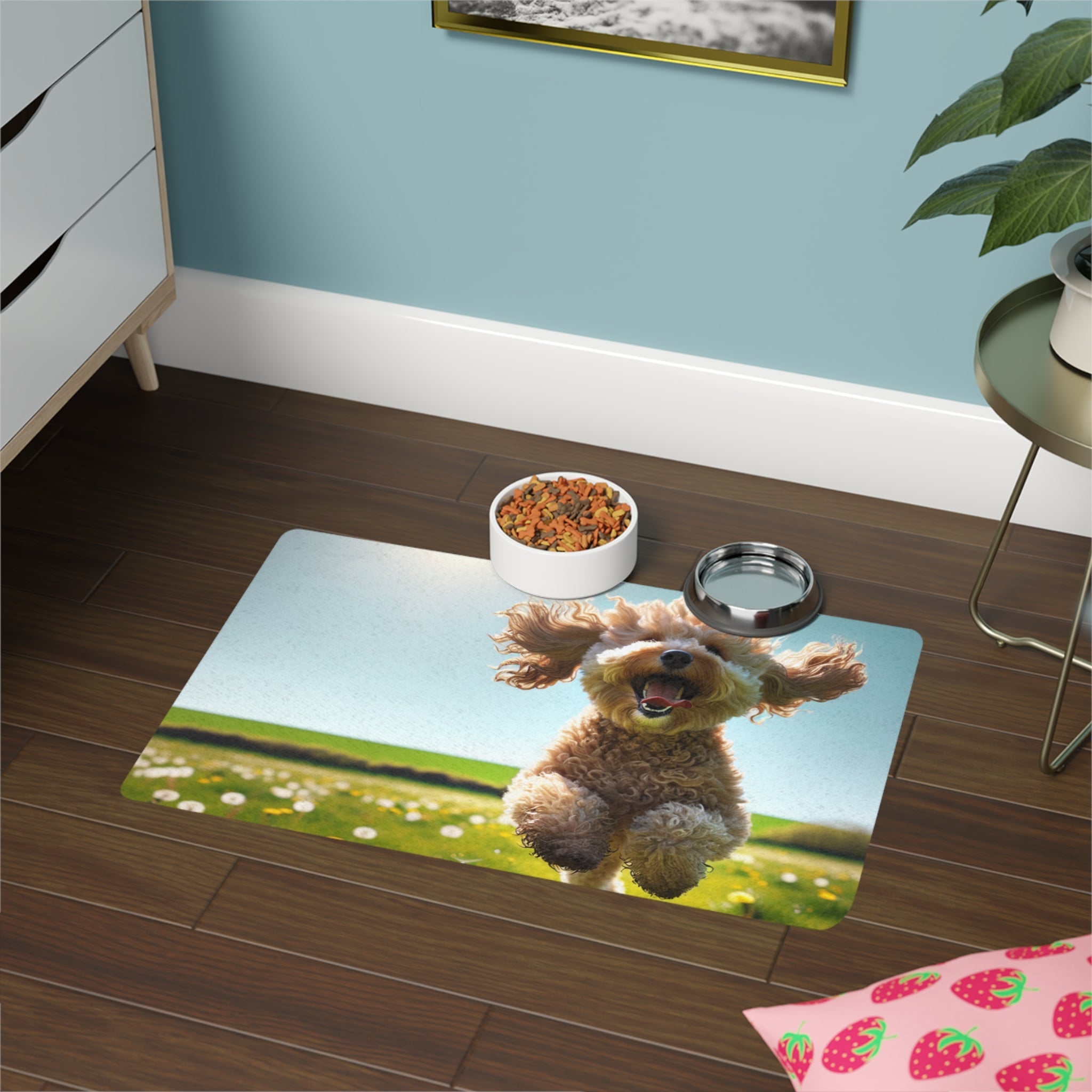 Non-Slip Pet Food Mat – Waterproof Feeding Mat for Dogs