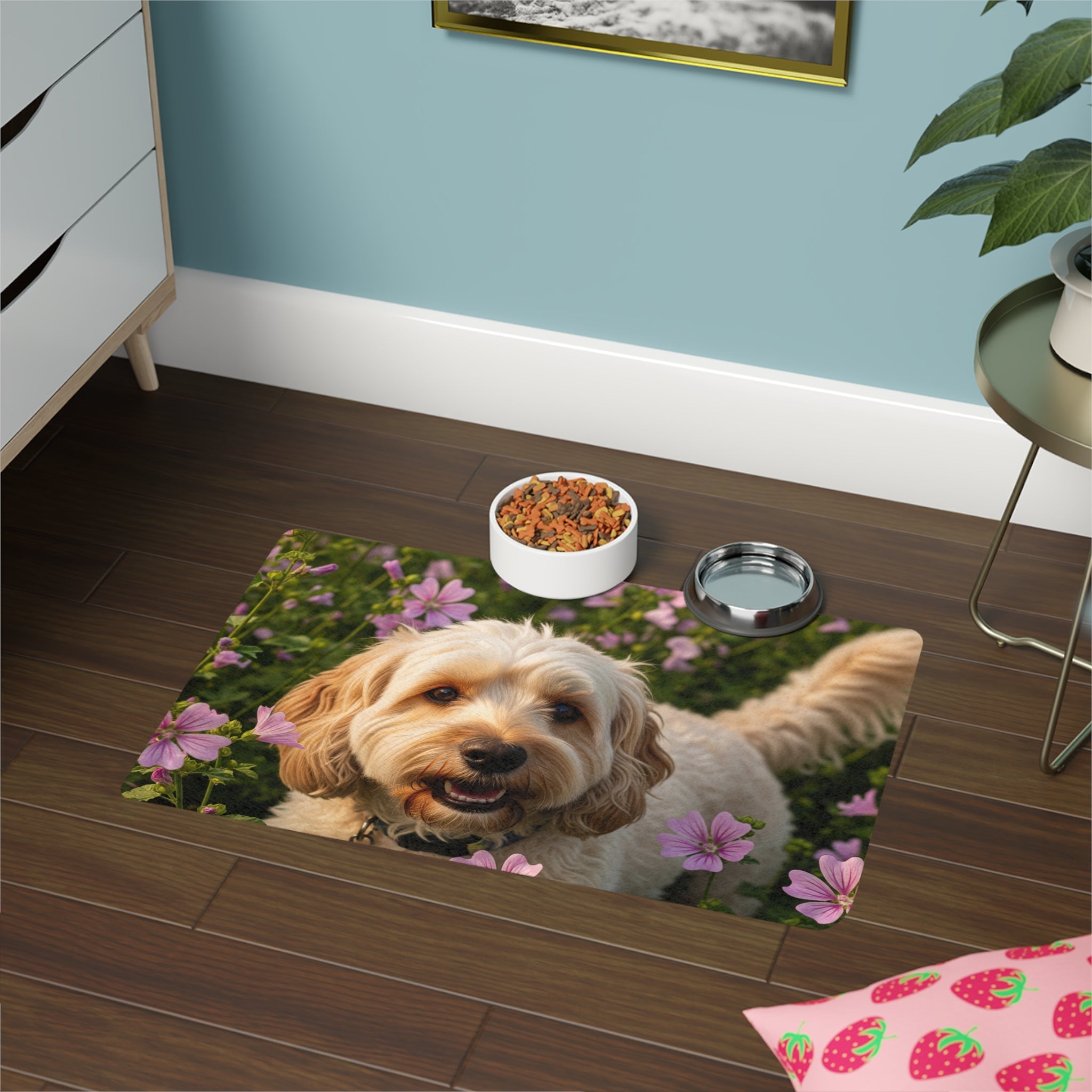 Non-Slip Pet Food Mat – Waterproof Feeding Mat for Dogs