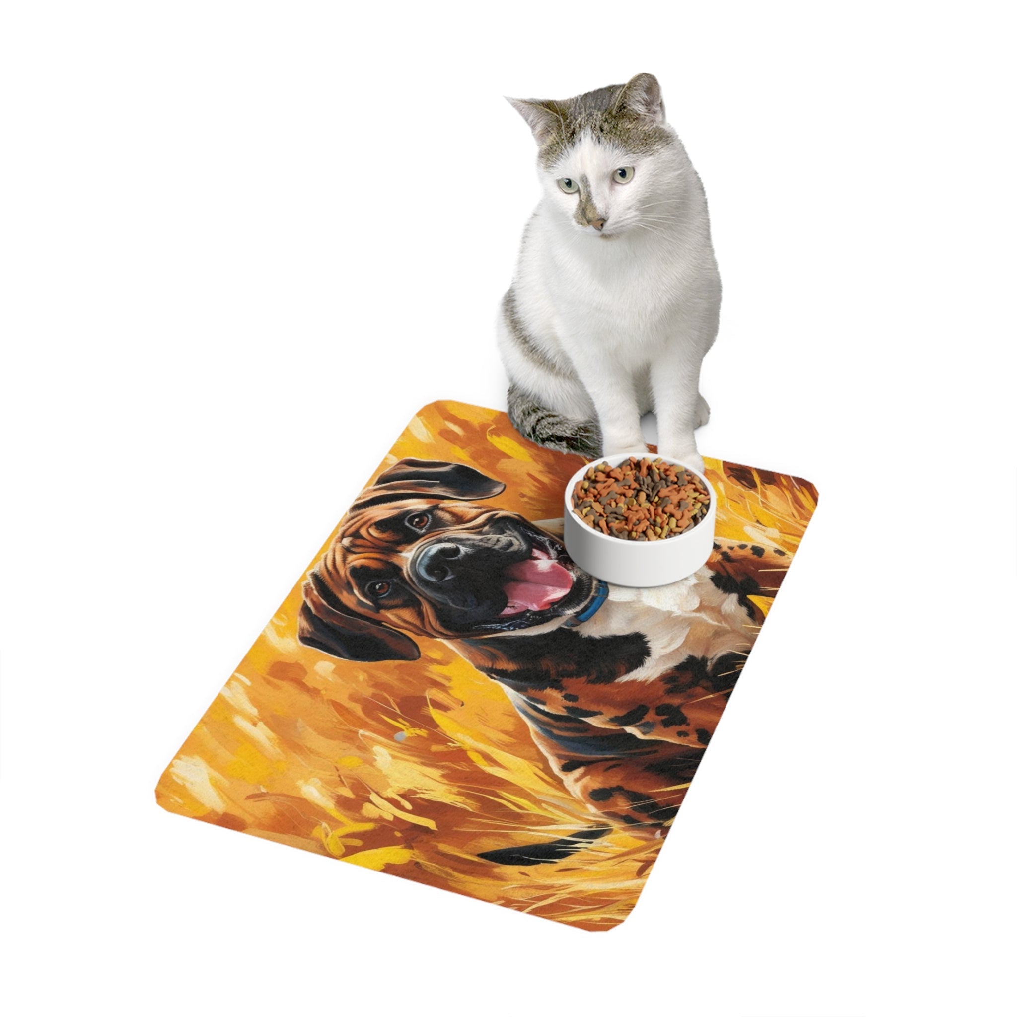 Non-Slip Pet Food Mat – Waterproof Feeding Mat for Dogs