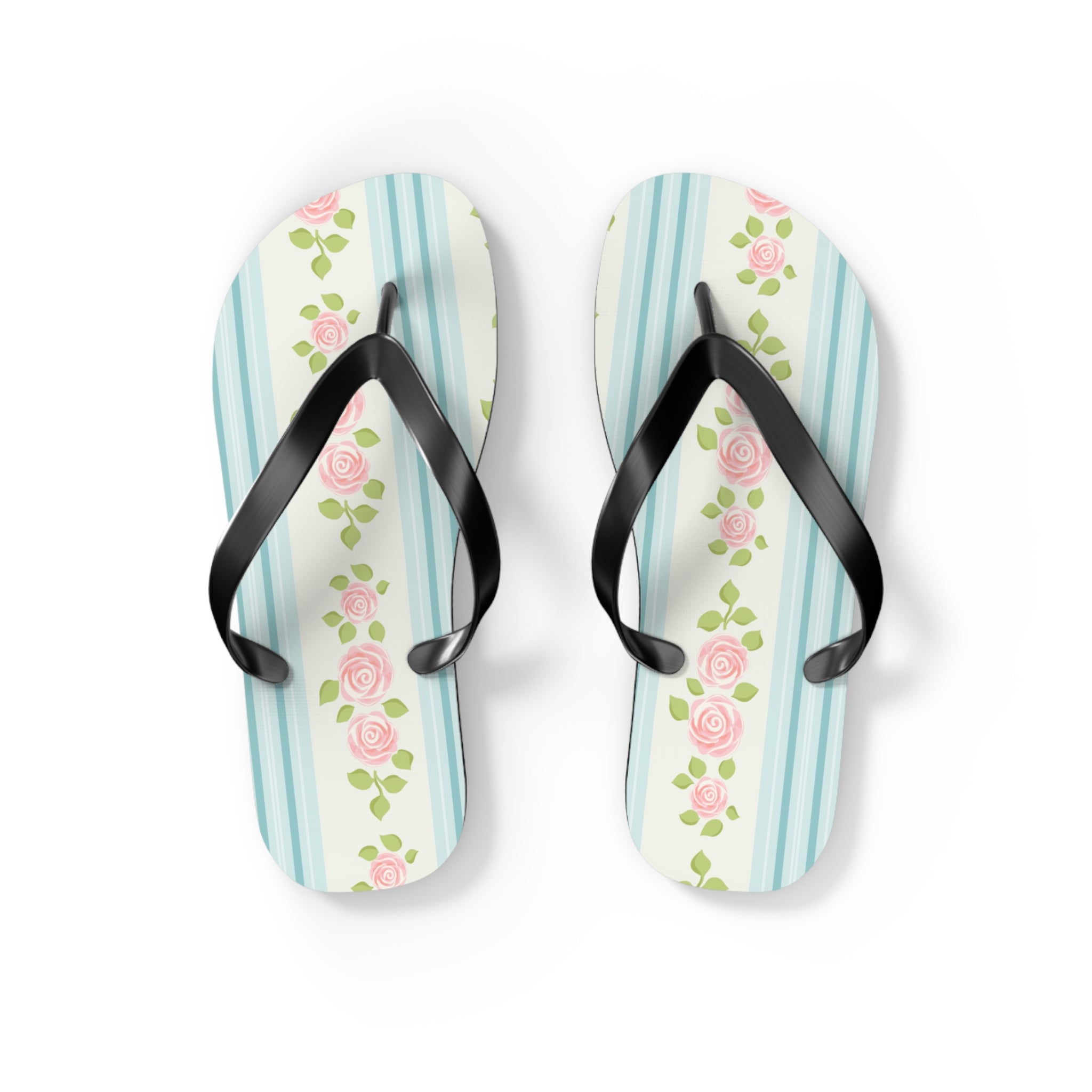 Customizable: Floral Flip Flops | Stylish Summer Sandals | Beach Footwear | Vacation Essentials | Poolside Comfort | Garden Party Sandals