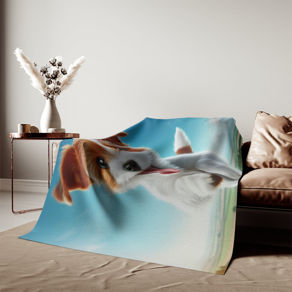 Sweatshirt Blanket – Plush Fleece Throw, 2 Size Options