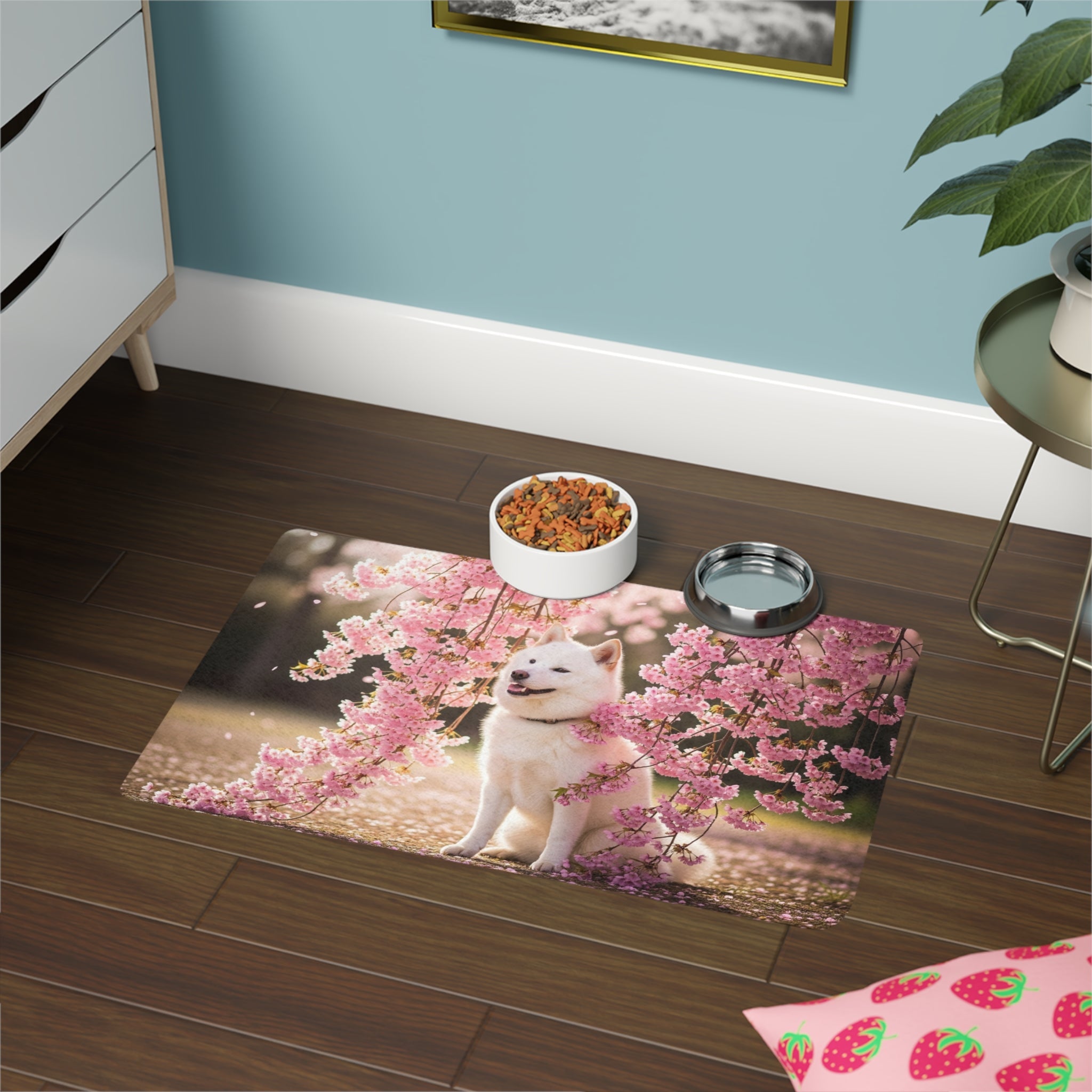 Non-Slip Pet Food Mat – Waterproof Feeding Mat for Dogs